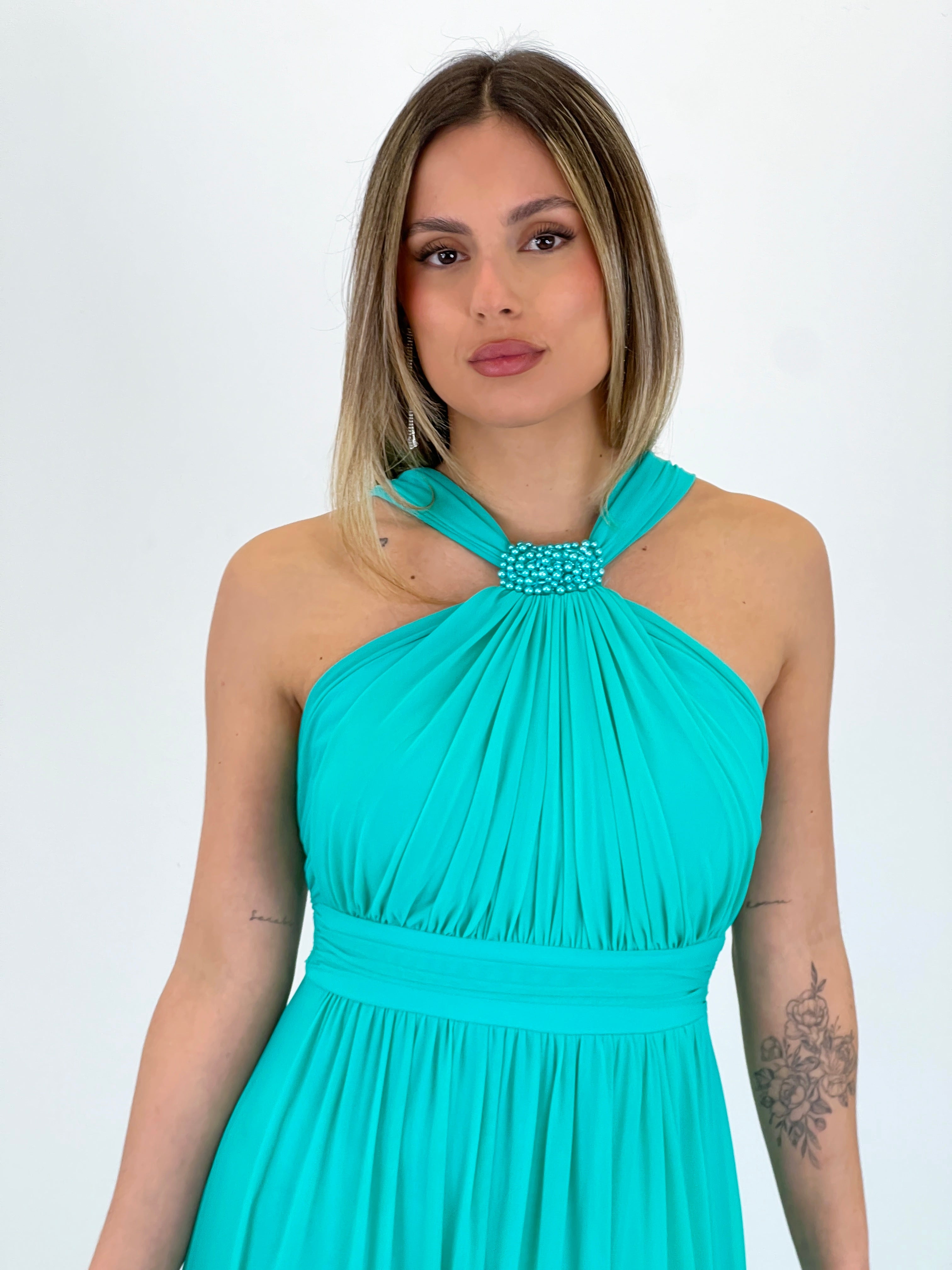 Vestido escote griego Amalia - Zebra&Maduixa®