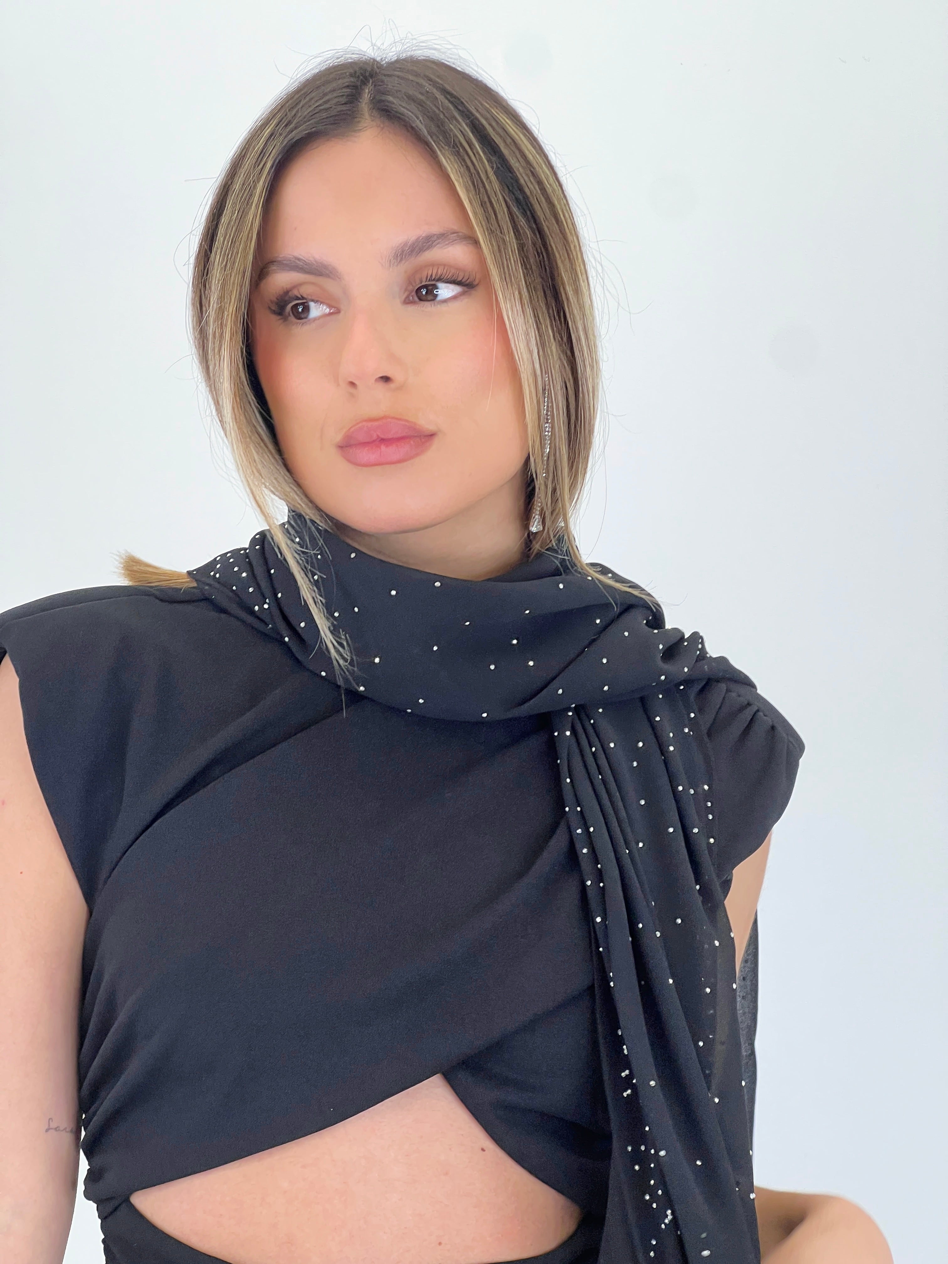 Vestido cut out midi Mirta - Zebra&Maduixa®