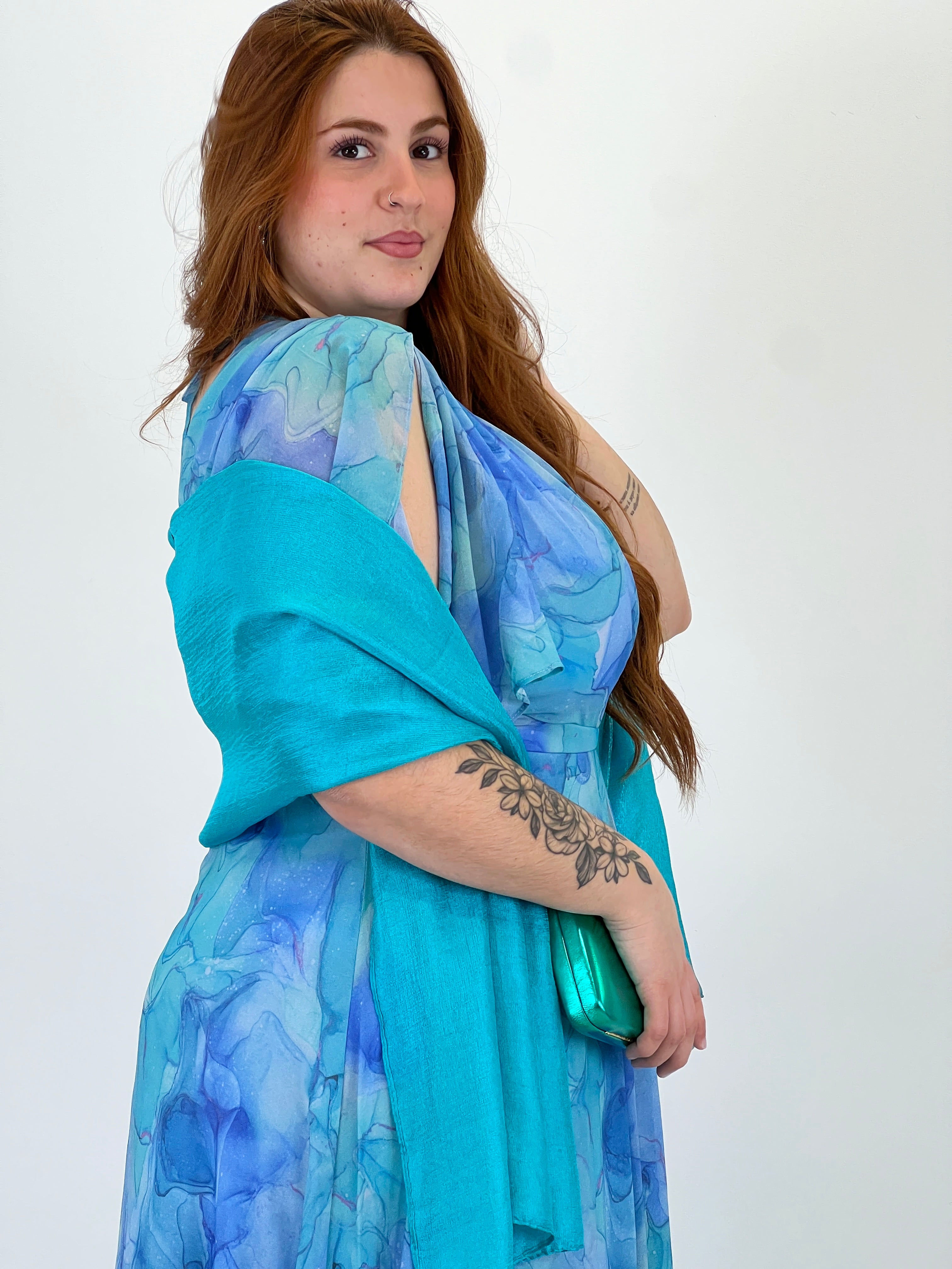 Satin scarf