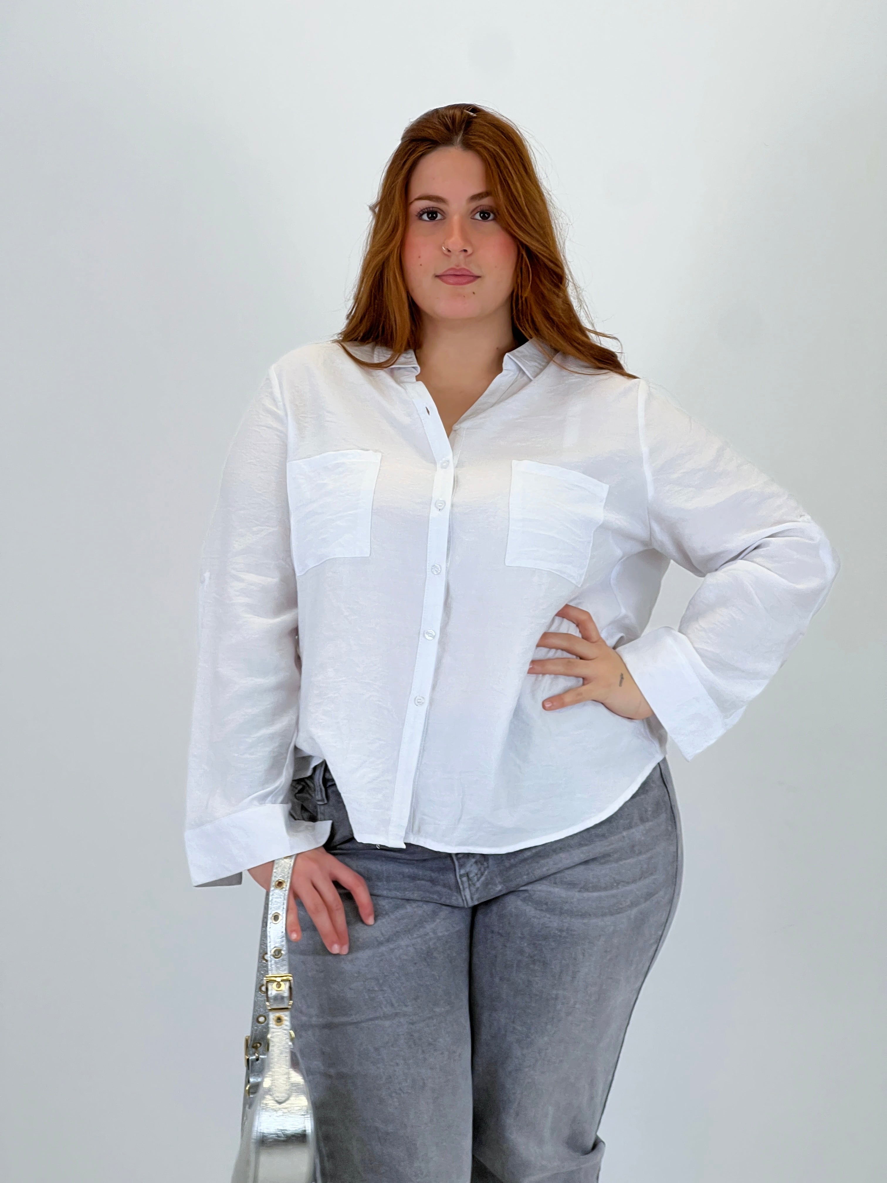 Jeans rectos tiro alto plus size - Zebra&Maduixa®