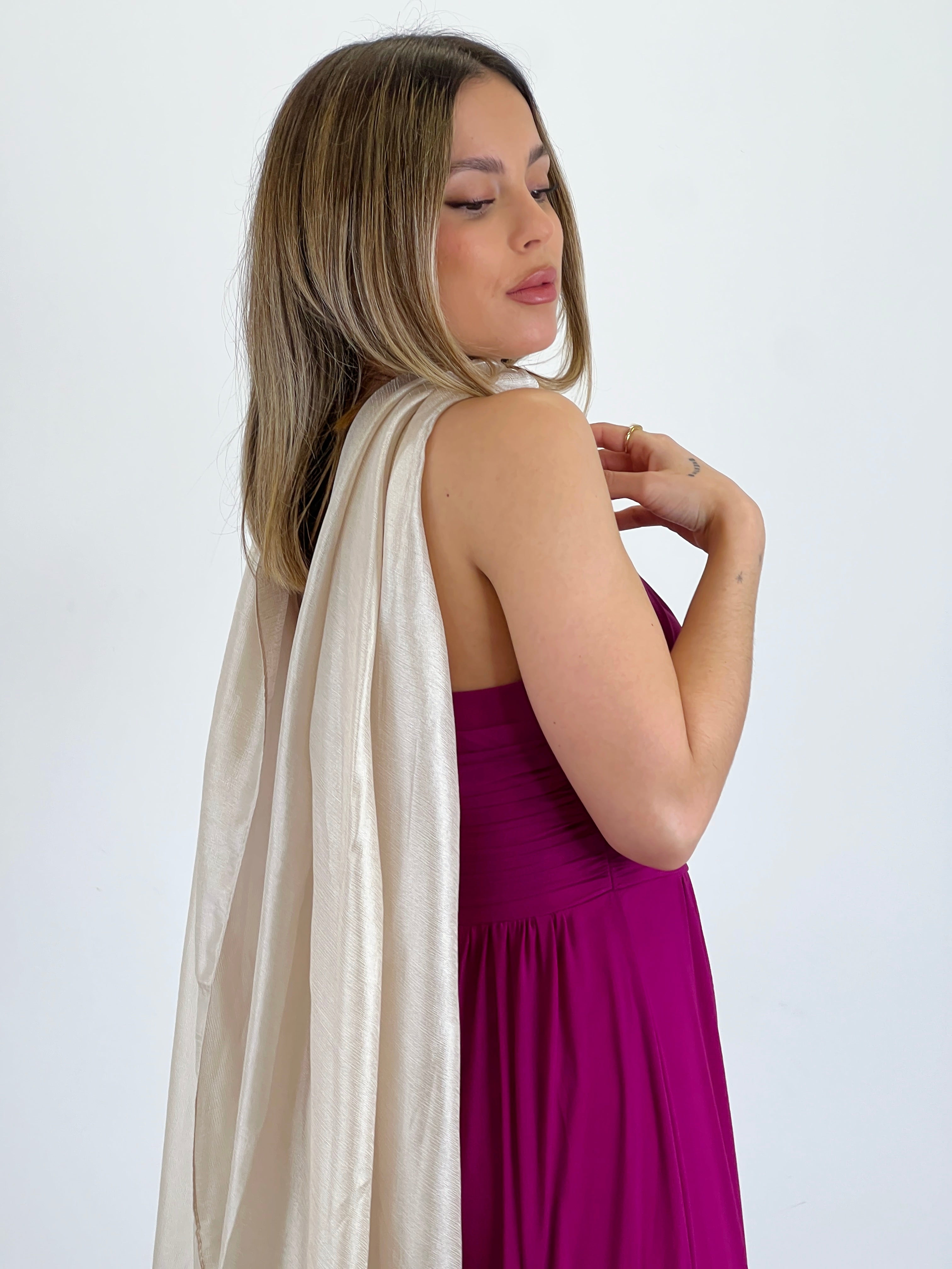 Satin scarf
