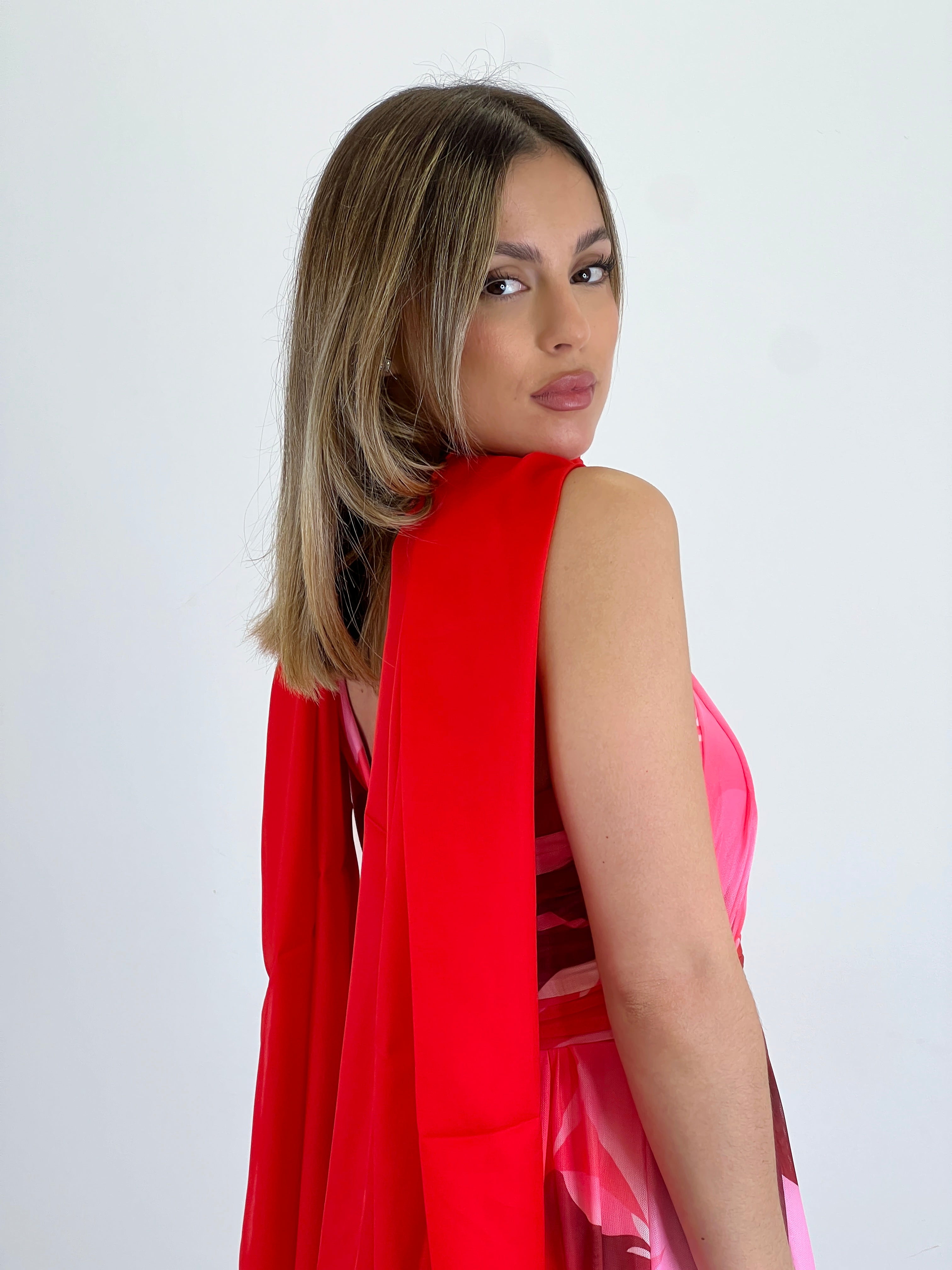 Satin scarf