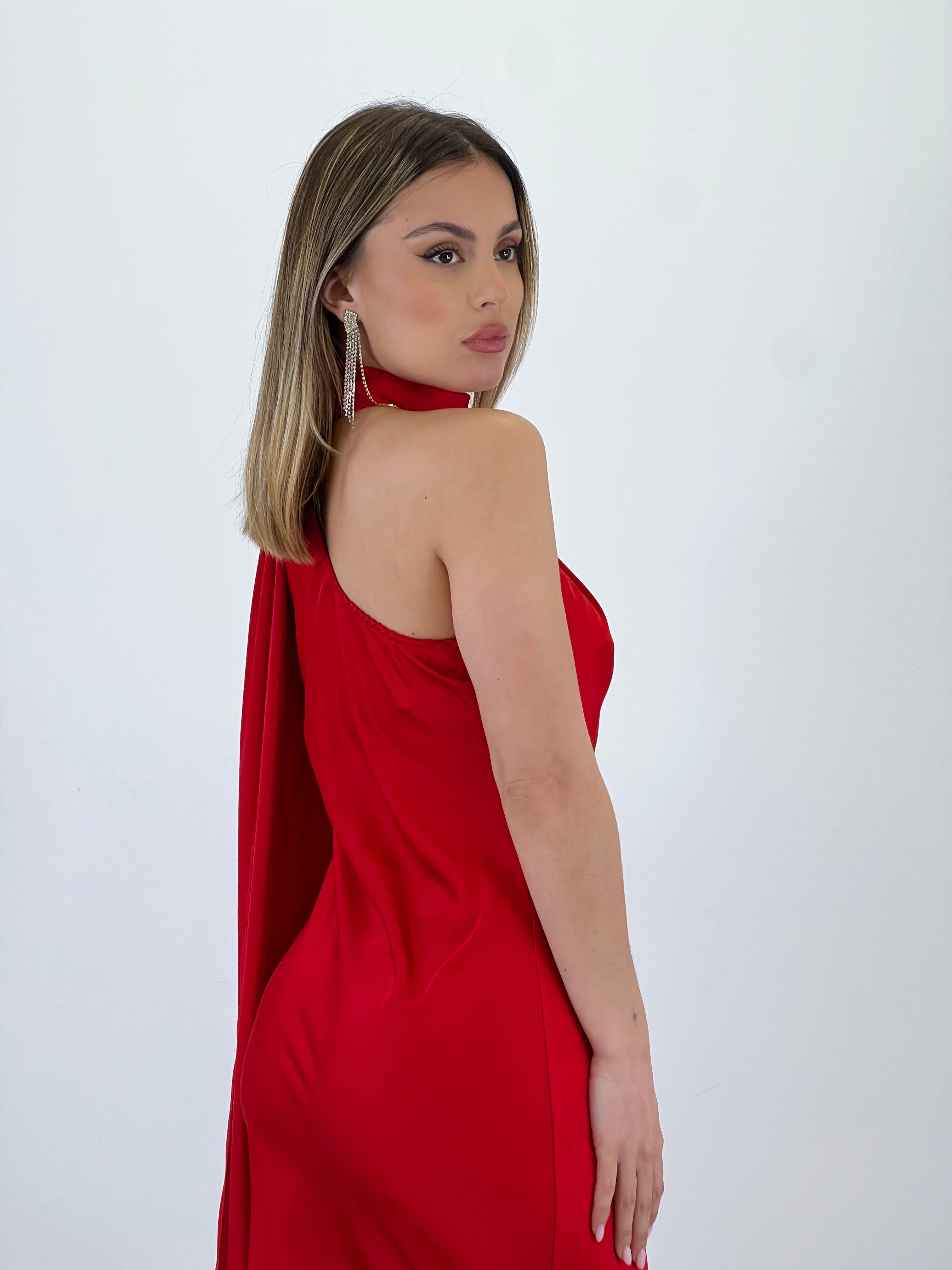Vestido raso choker Priscila - Zebra&Maduixa®