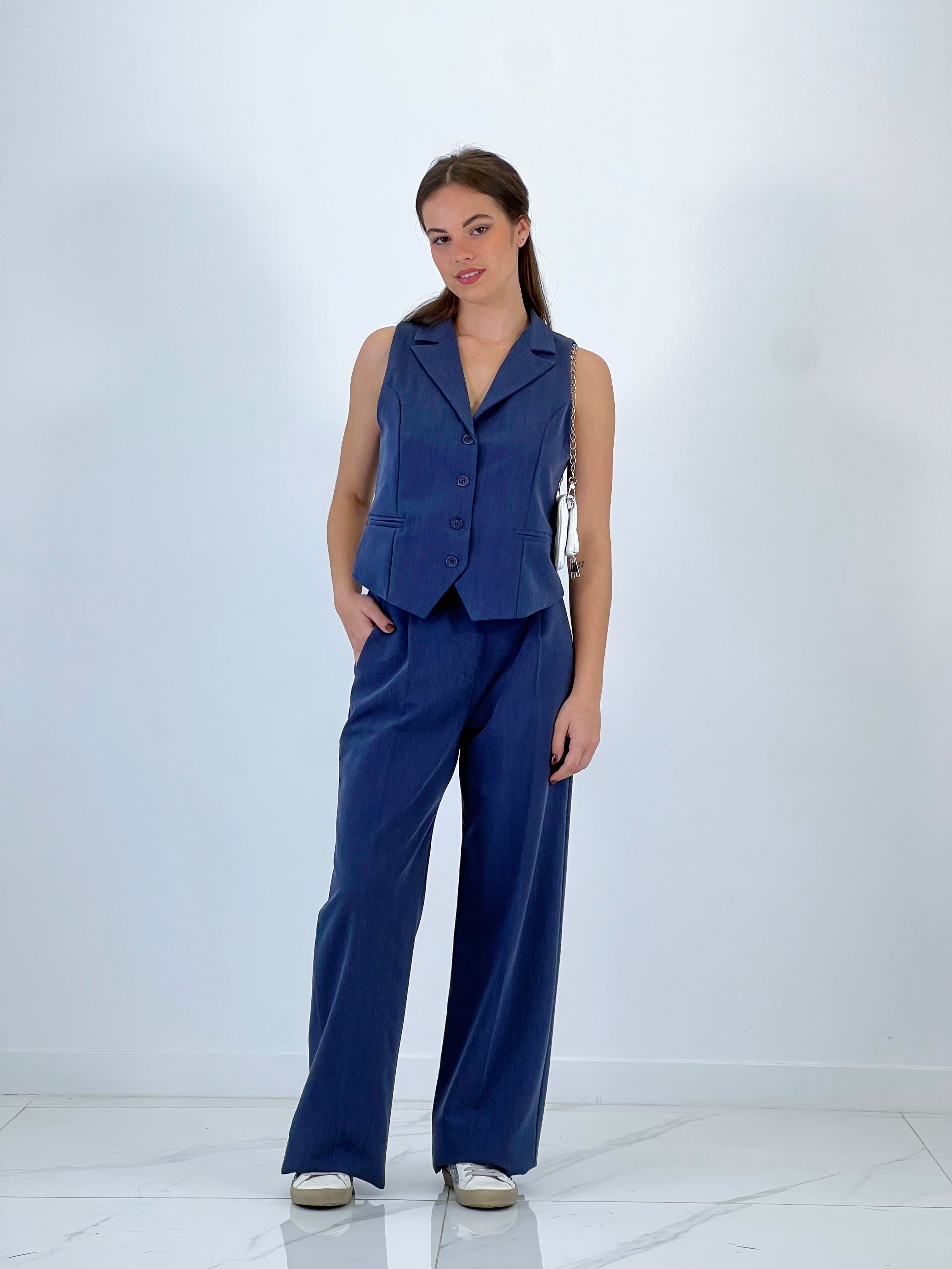 Conjunto pantalón y chaleco Paris - Zebra&Maduixa®