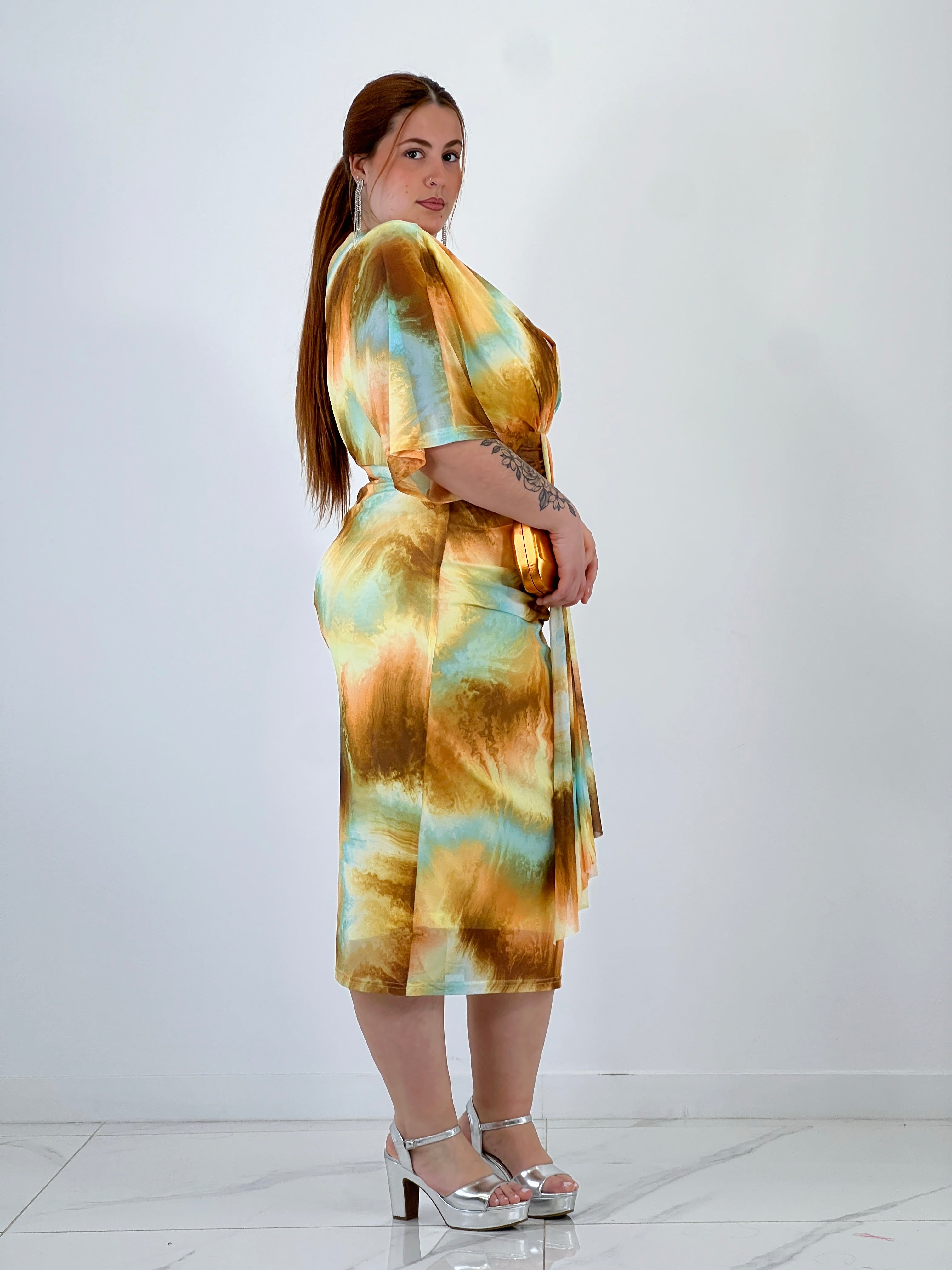 Gabriela printed midi dress