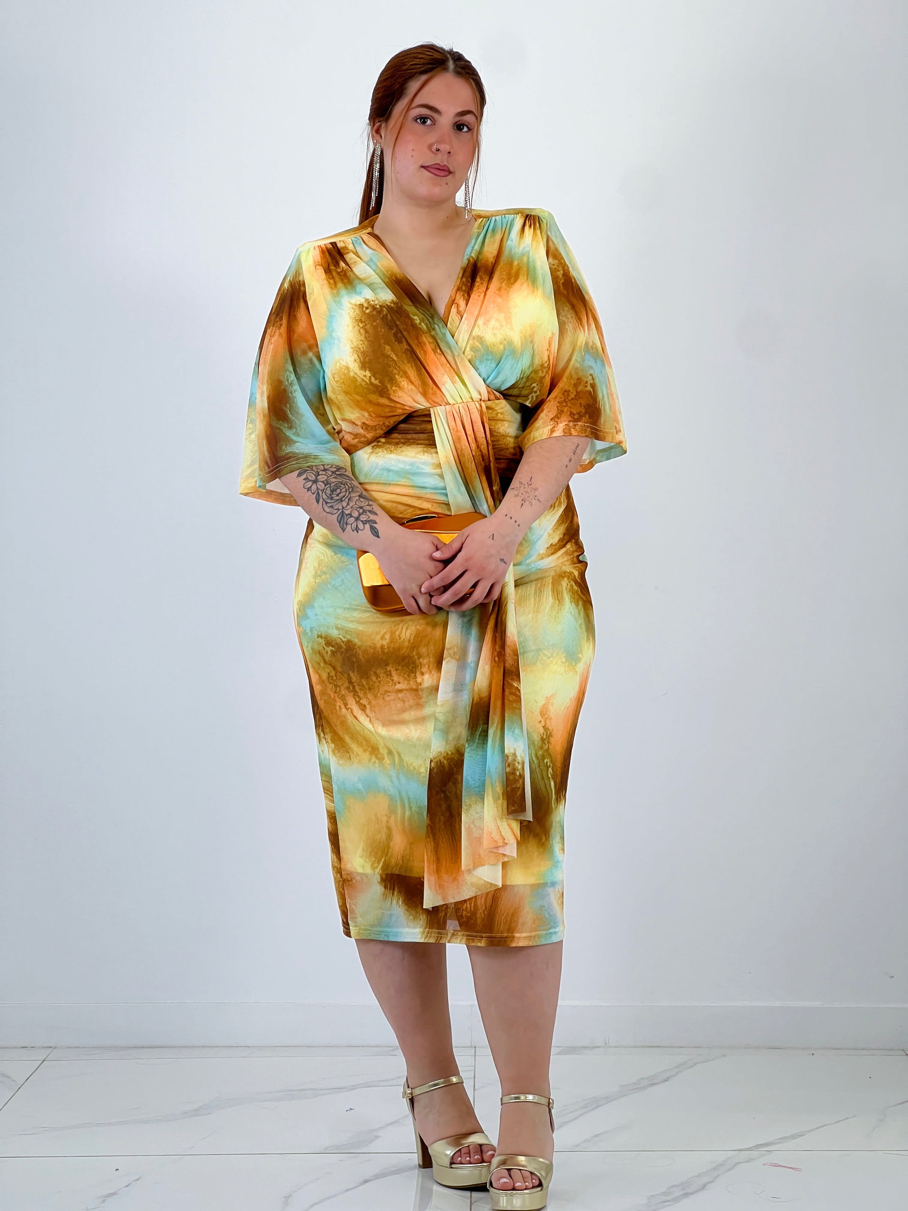 Gabriela printed midi dress