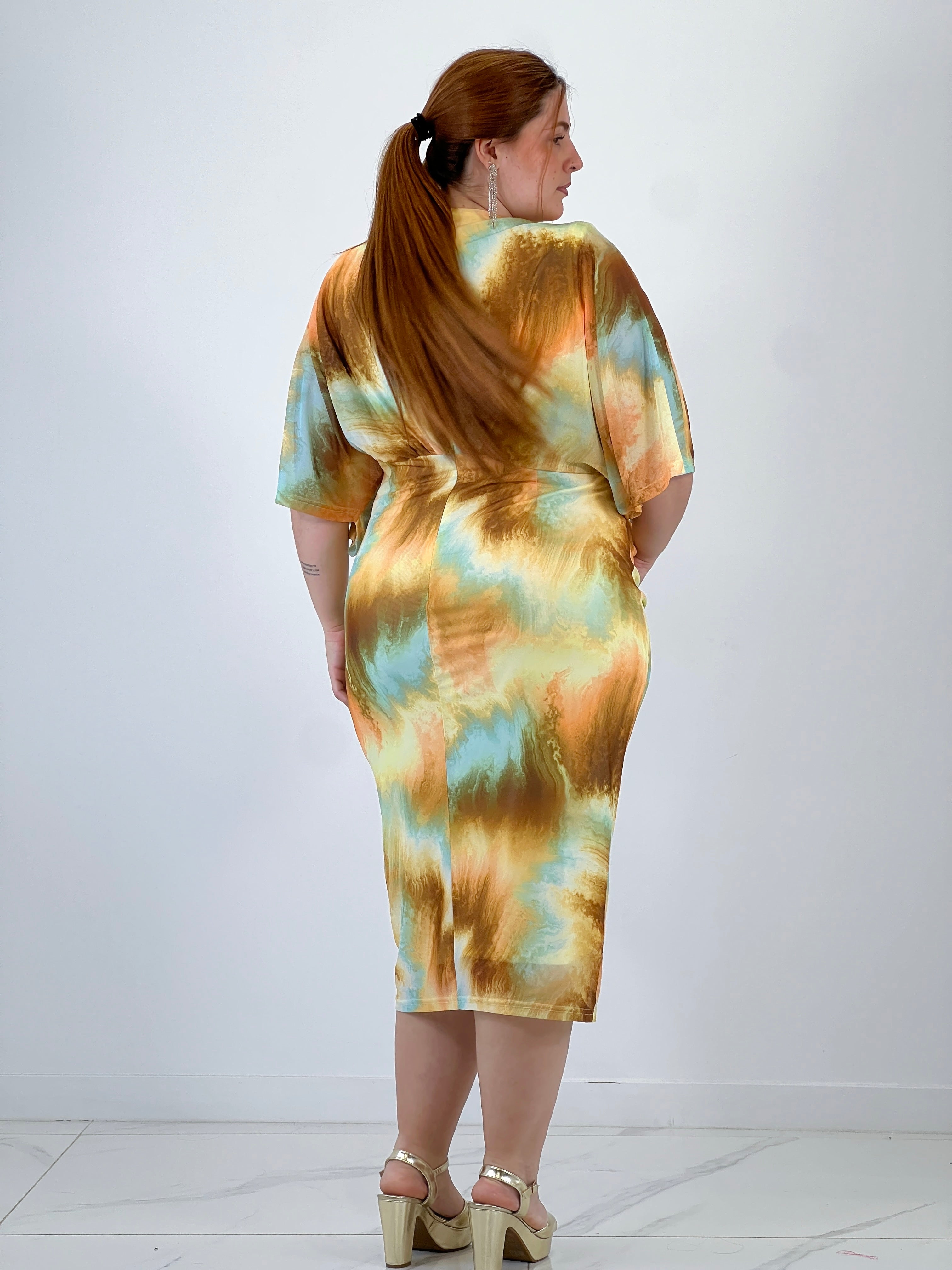 Gabriela printed midi dress