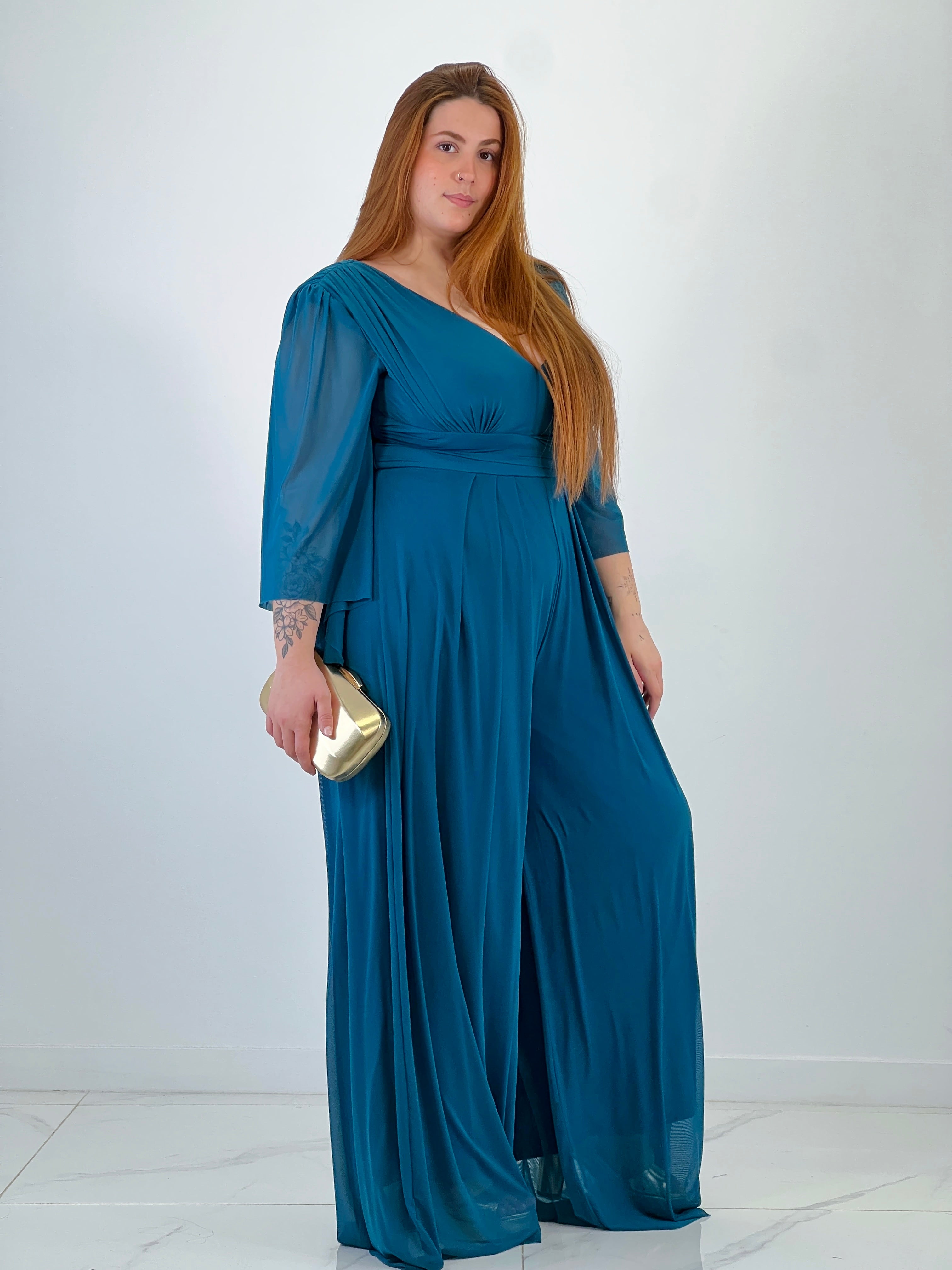 Mencía flared sleeve jumpsuit