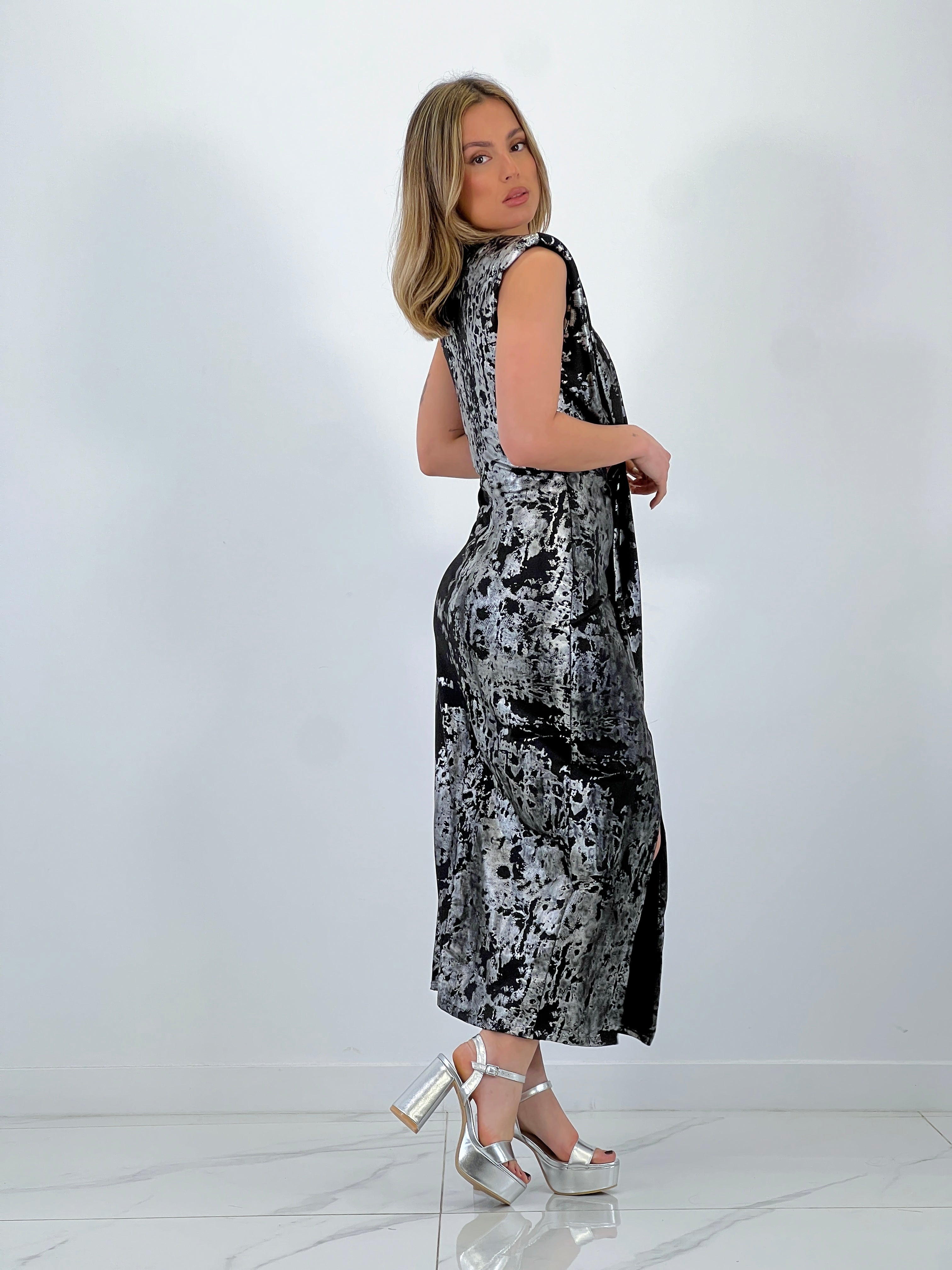 Vestido metalizado Freya - Zebra&Maduixa®