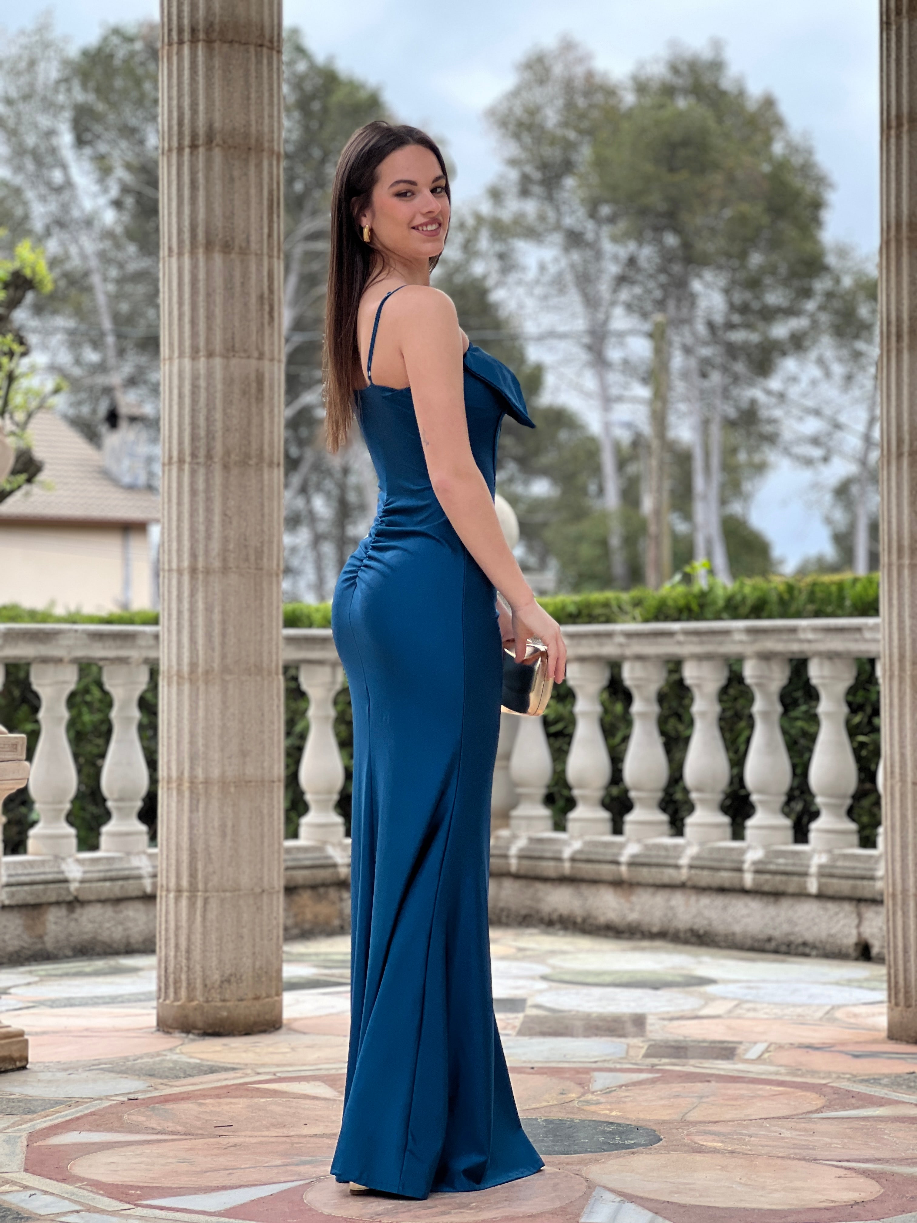 Vestido escote lazo Olimpia - Zebra&Maduixa®