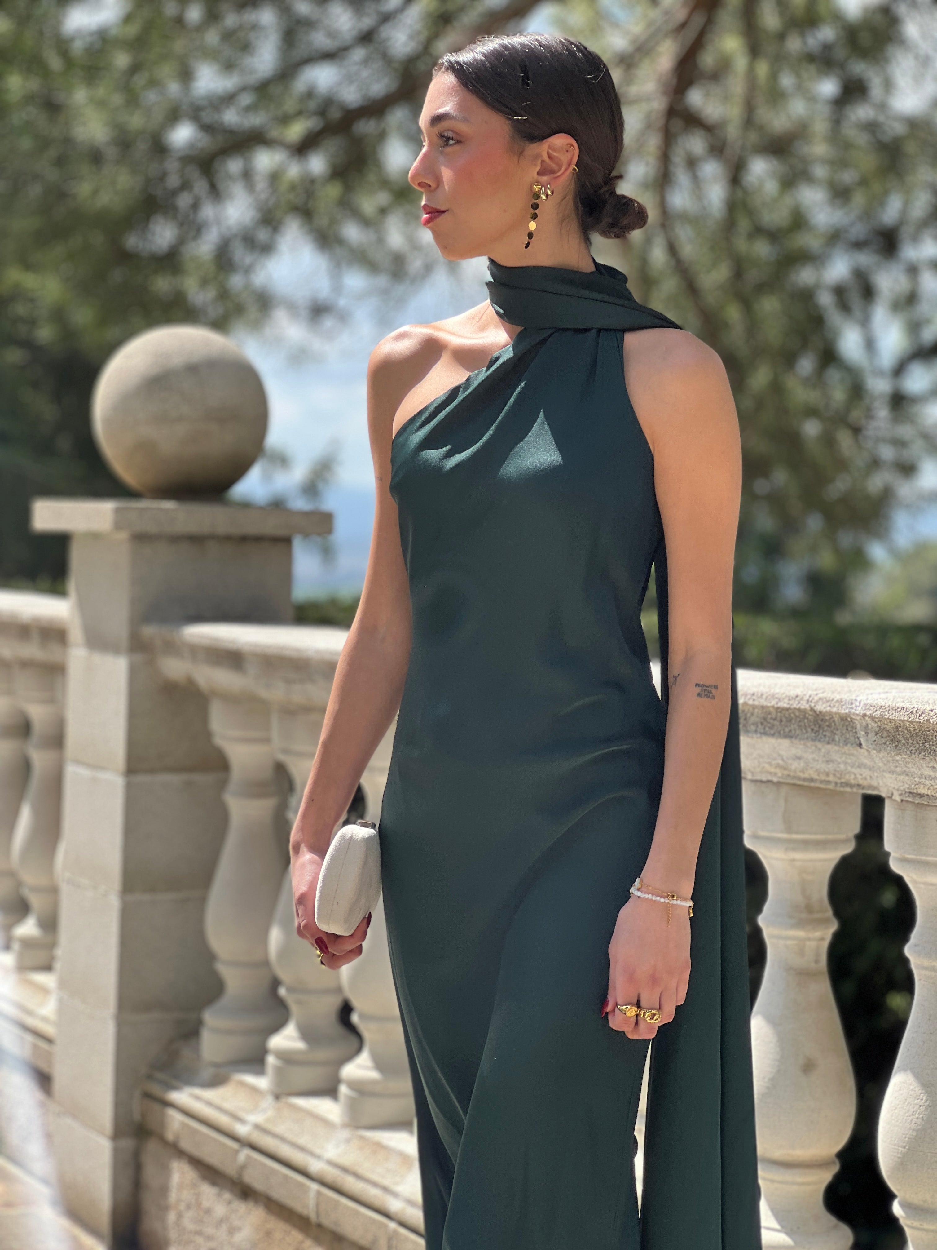 Vestido raso choker Priscila - Zebra&Maduixa®