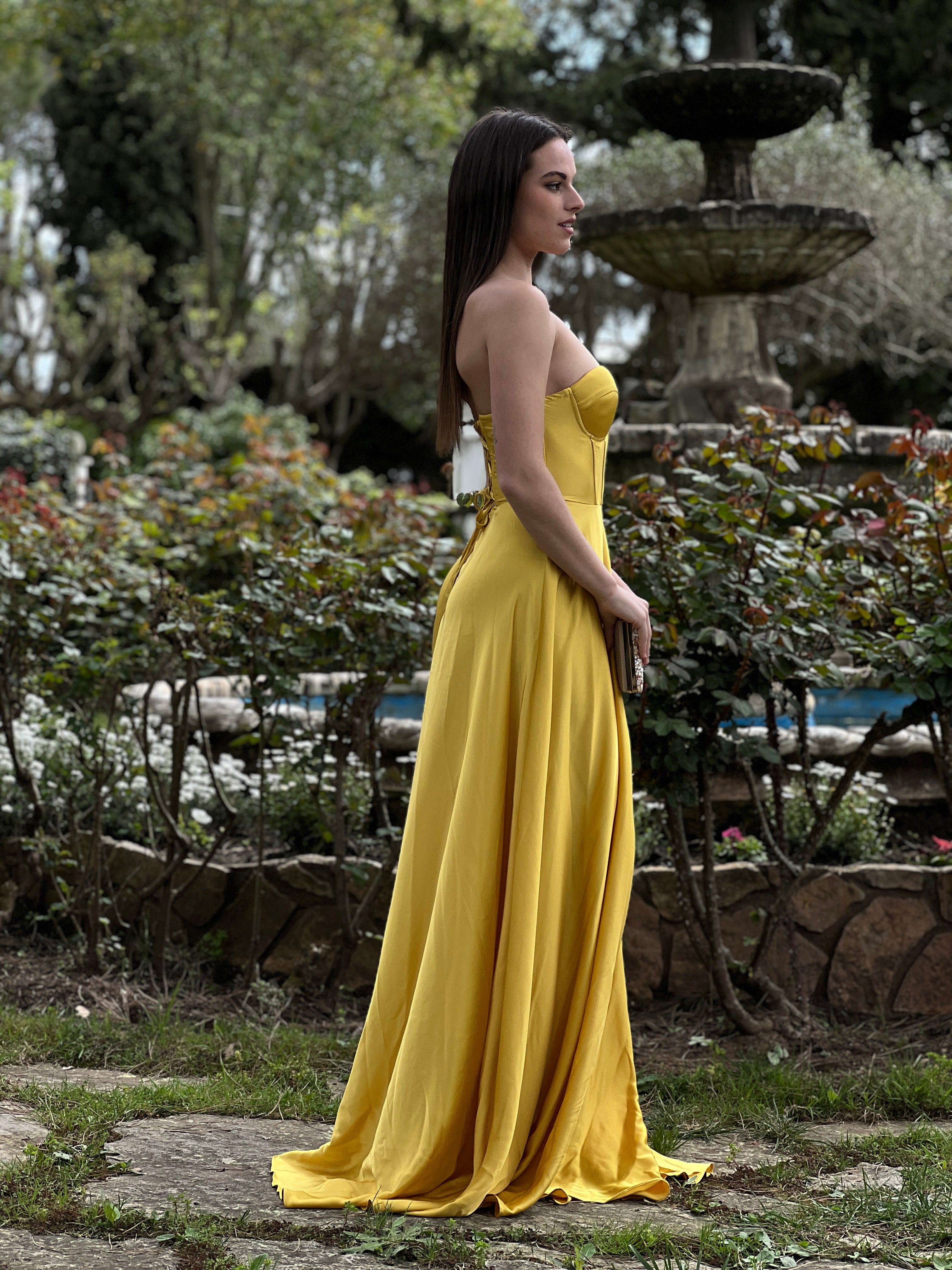 Vestido corsé raso Sarah - Zebra&Maduixa®