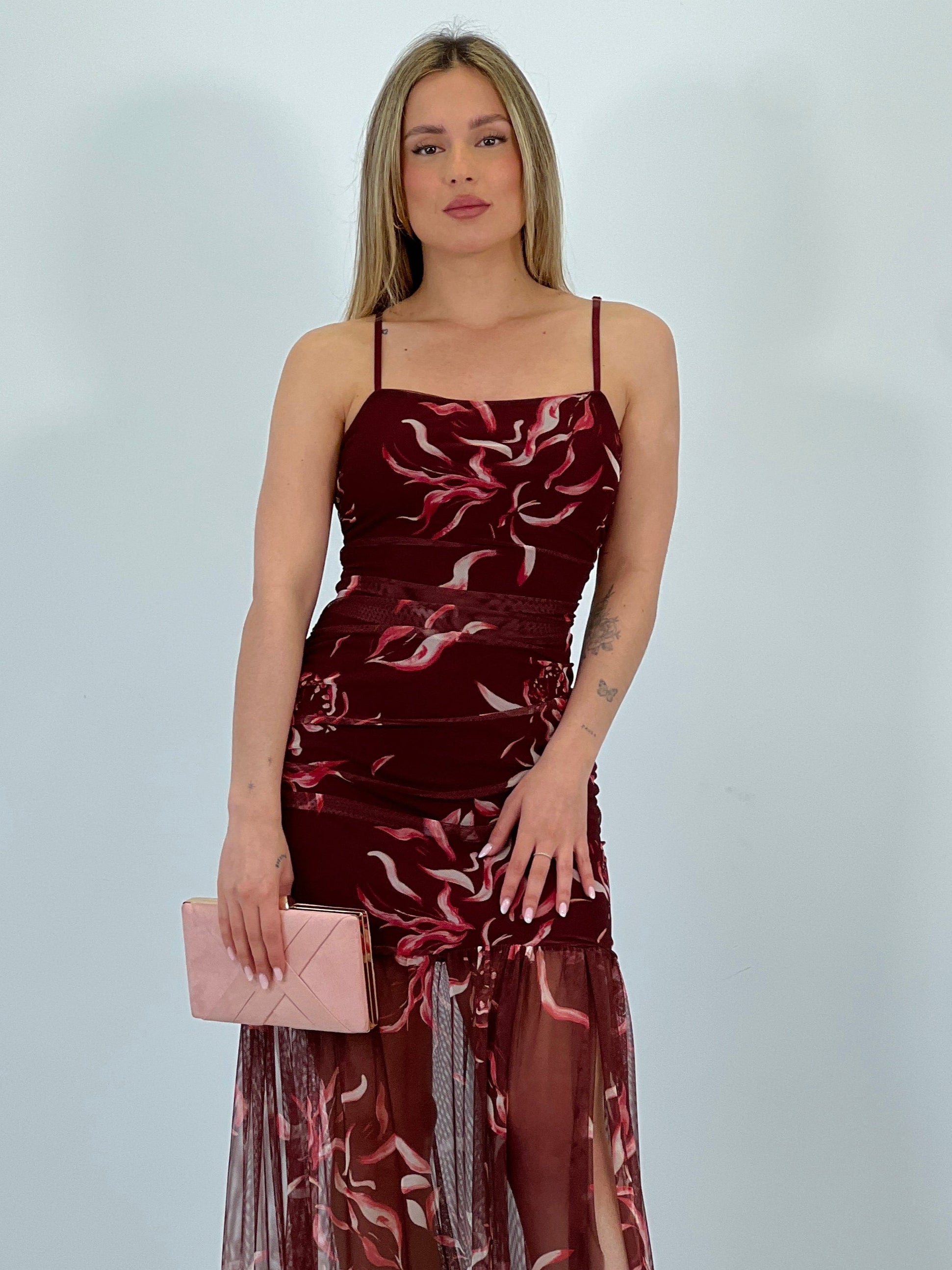 Vestido estampado tul Charlotte - Zebra&Maduixa®