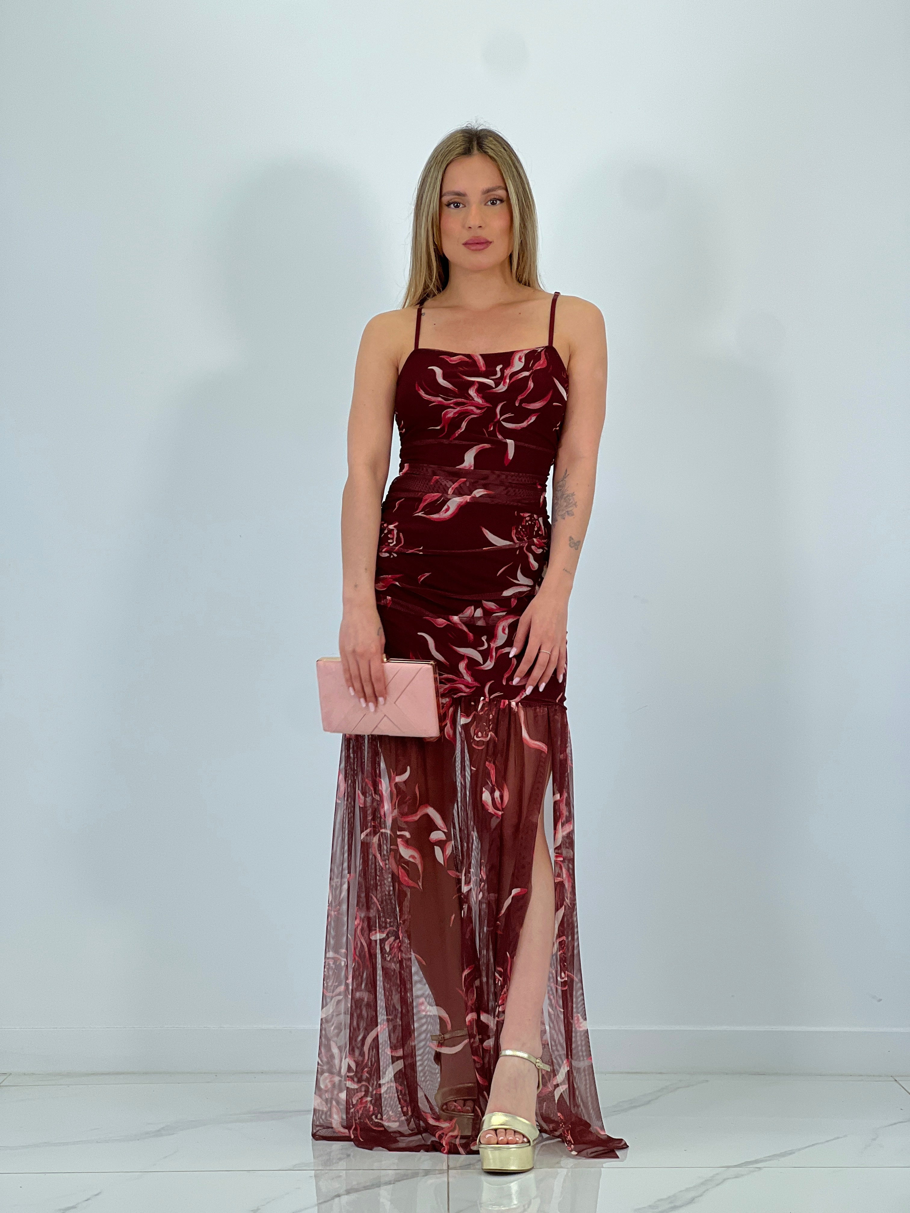 Vestido estampado tul Charlotte - Zebra&Maduixa®