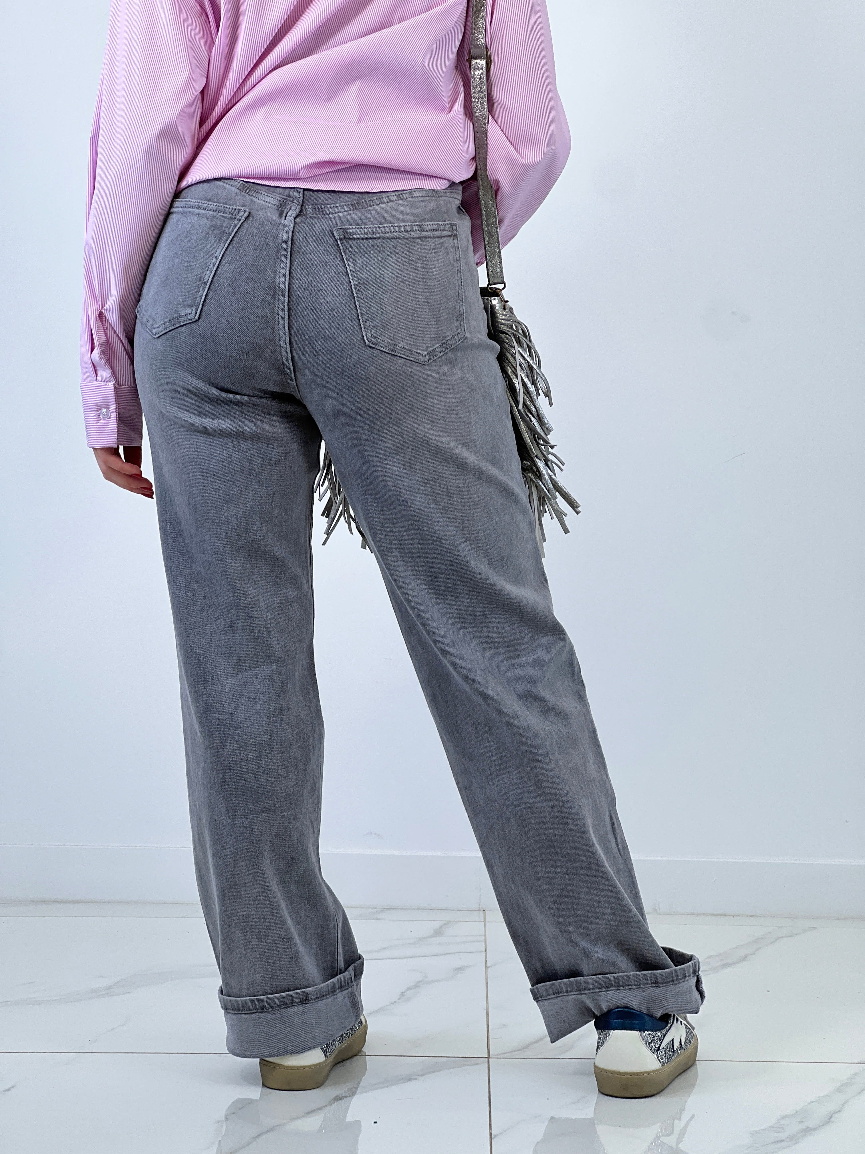 Jeans rectos tiro alto - Zebra&Maduixa®