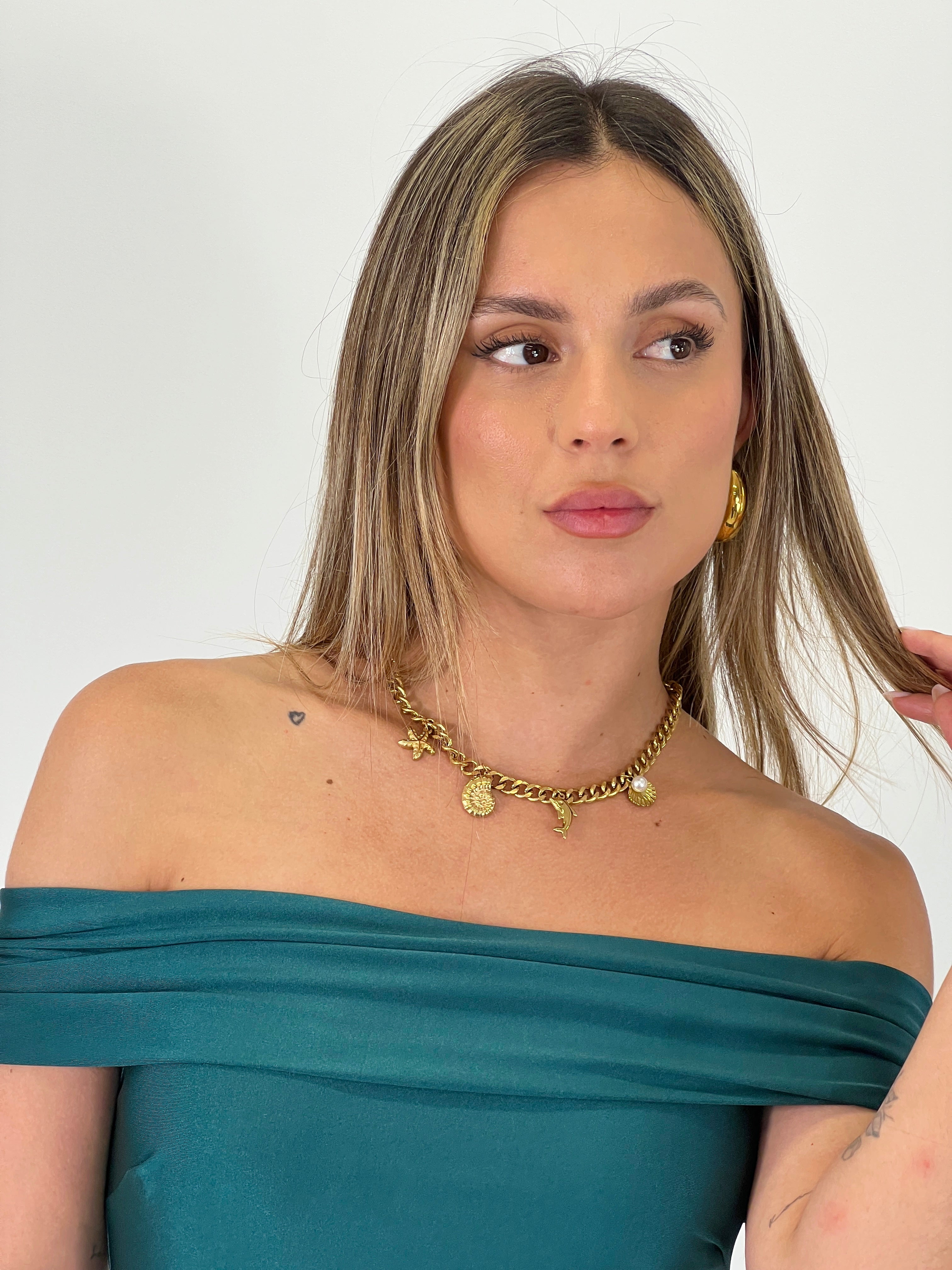 Collar con abalorios colgantes - Zebra&Maduixa®