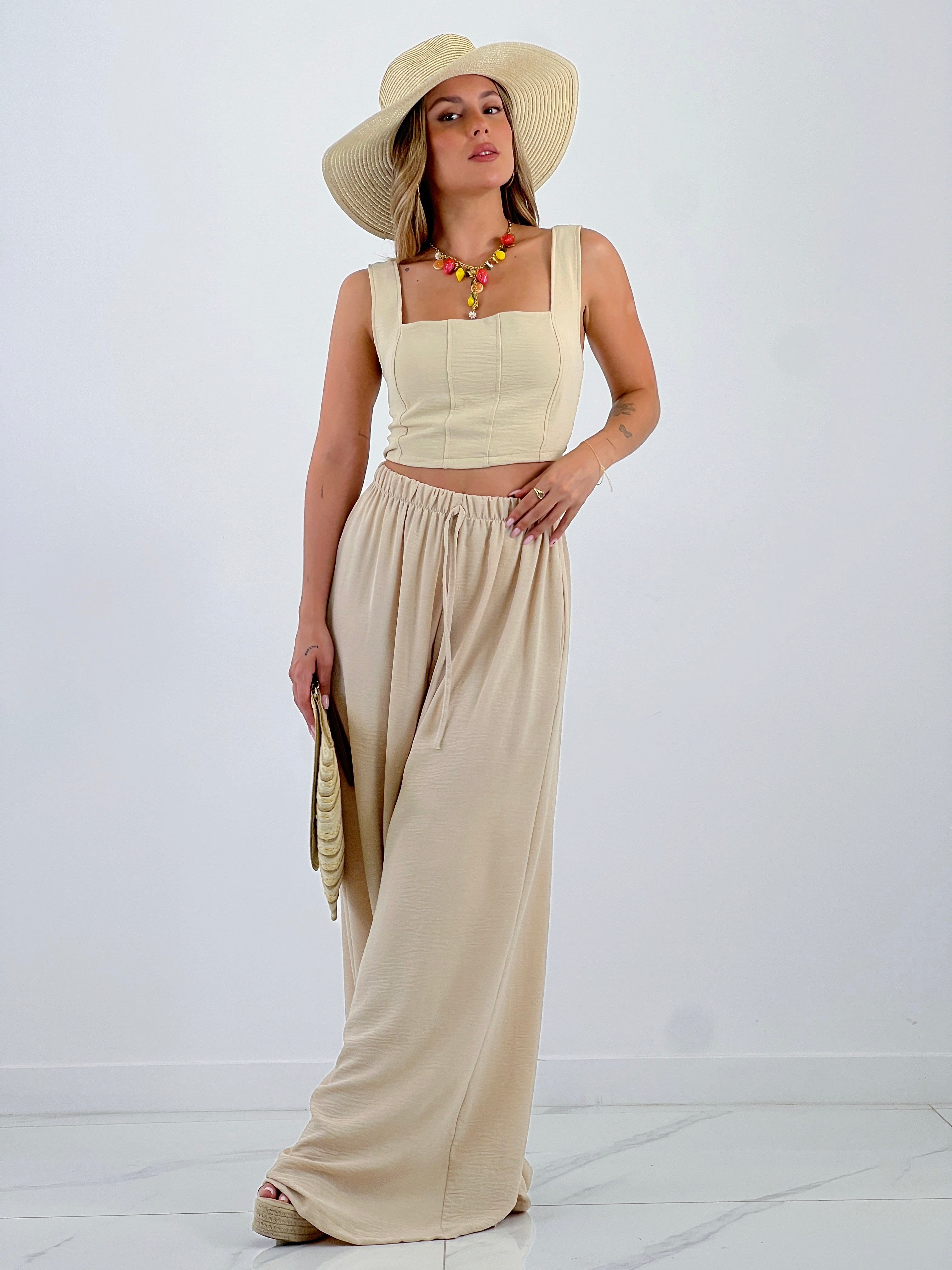 Conjunto top pantalón Cristina - Zebra&Maduixa®