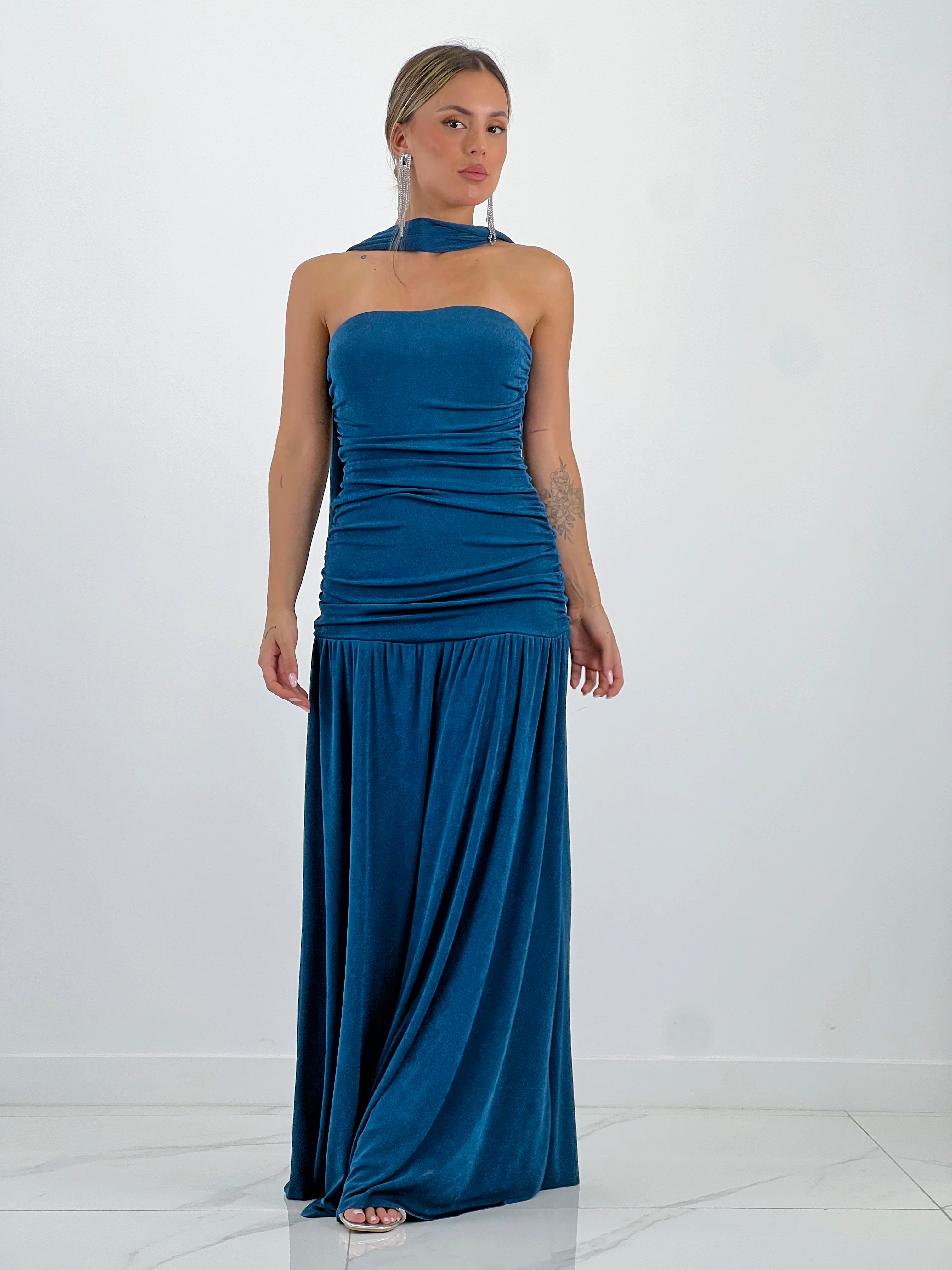 Vestido volantes fular Marina - Zebra&Maduixa®