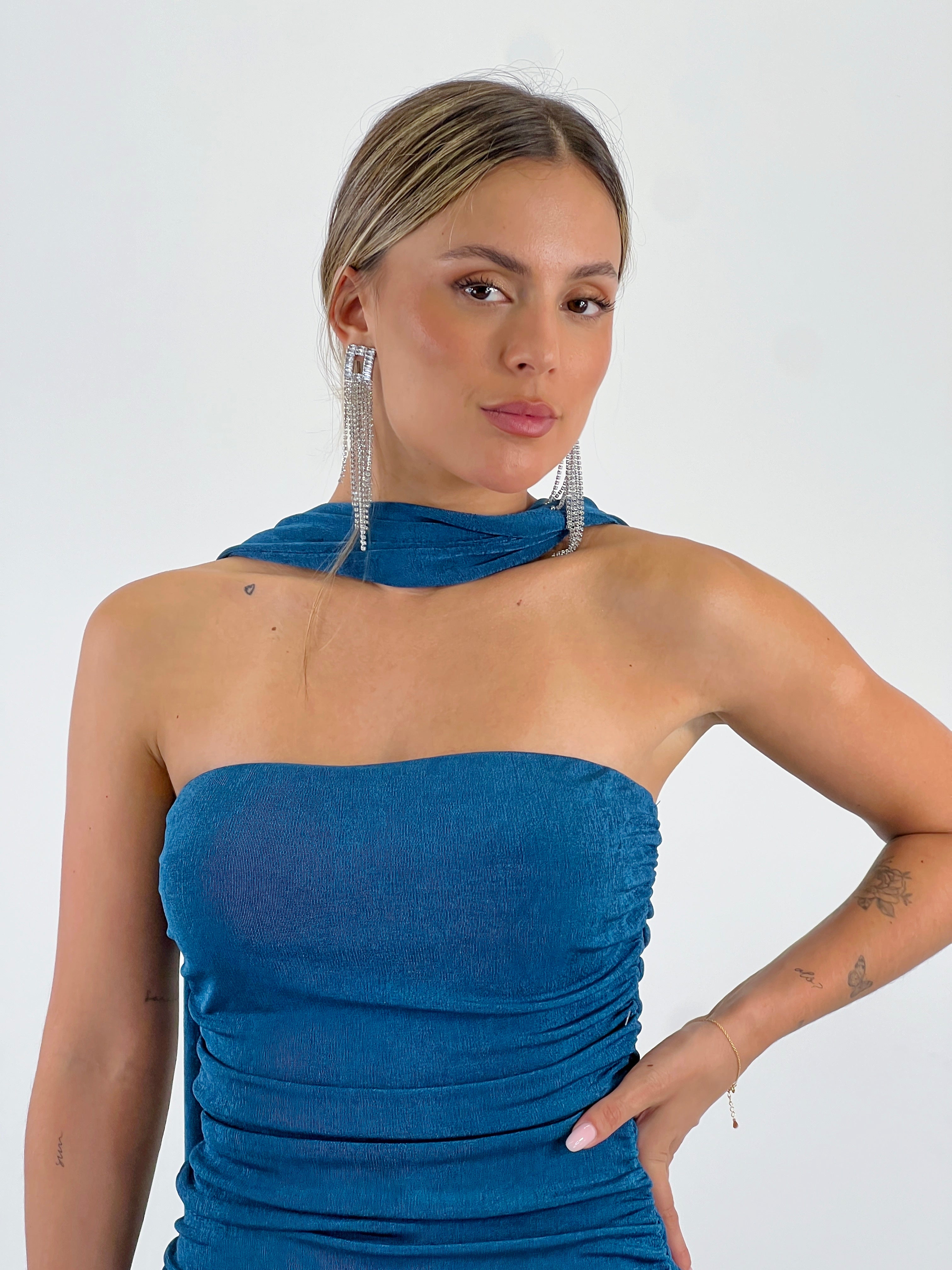 Vestido volantes fular Marina - Zebra&Maduixa®