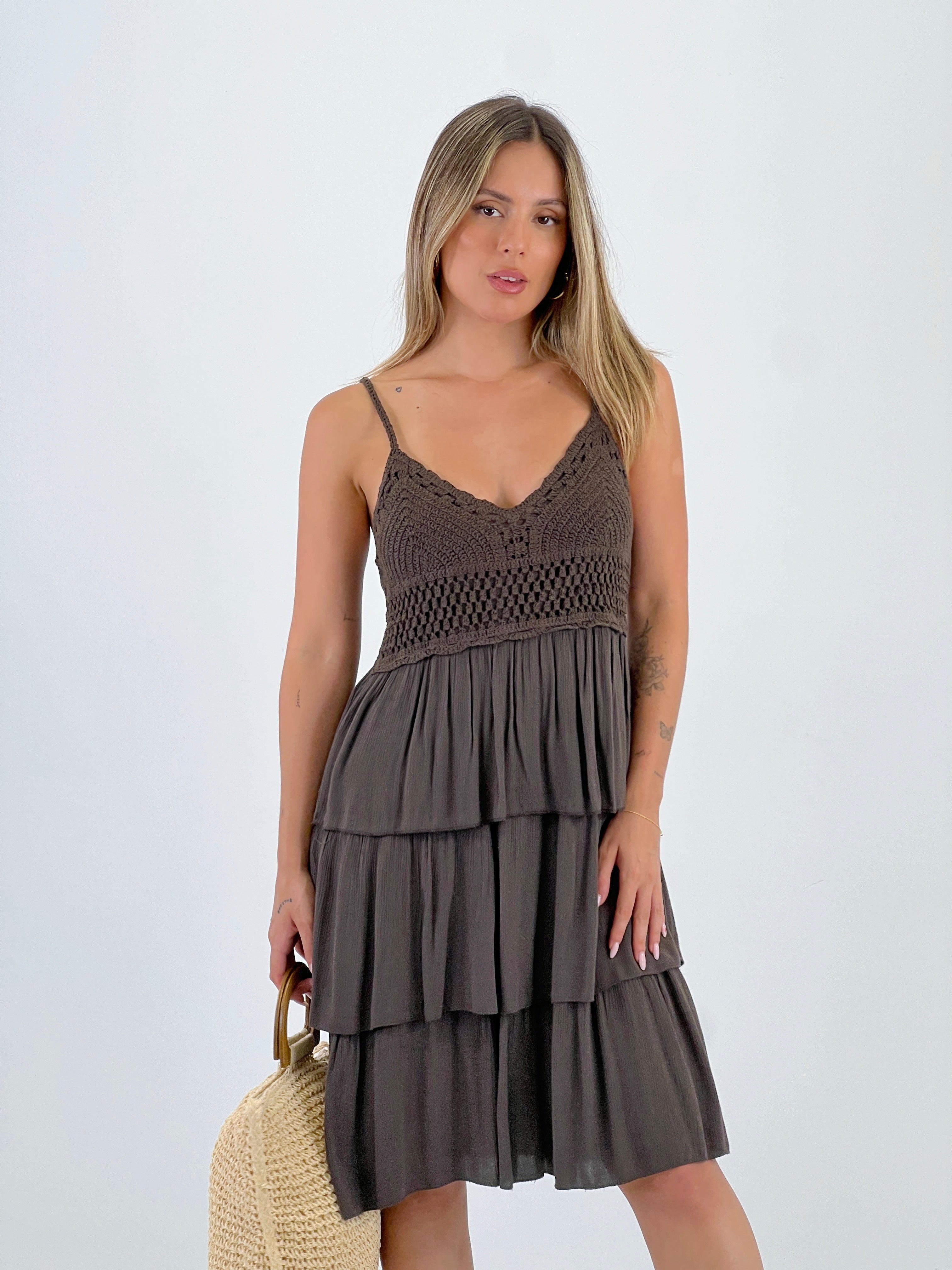 Vestido crochet volantes - Zebra&Maduixa®