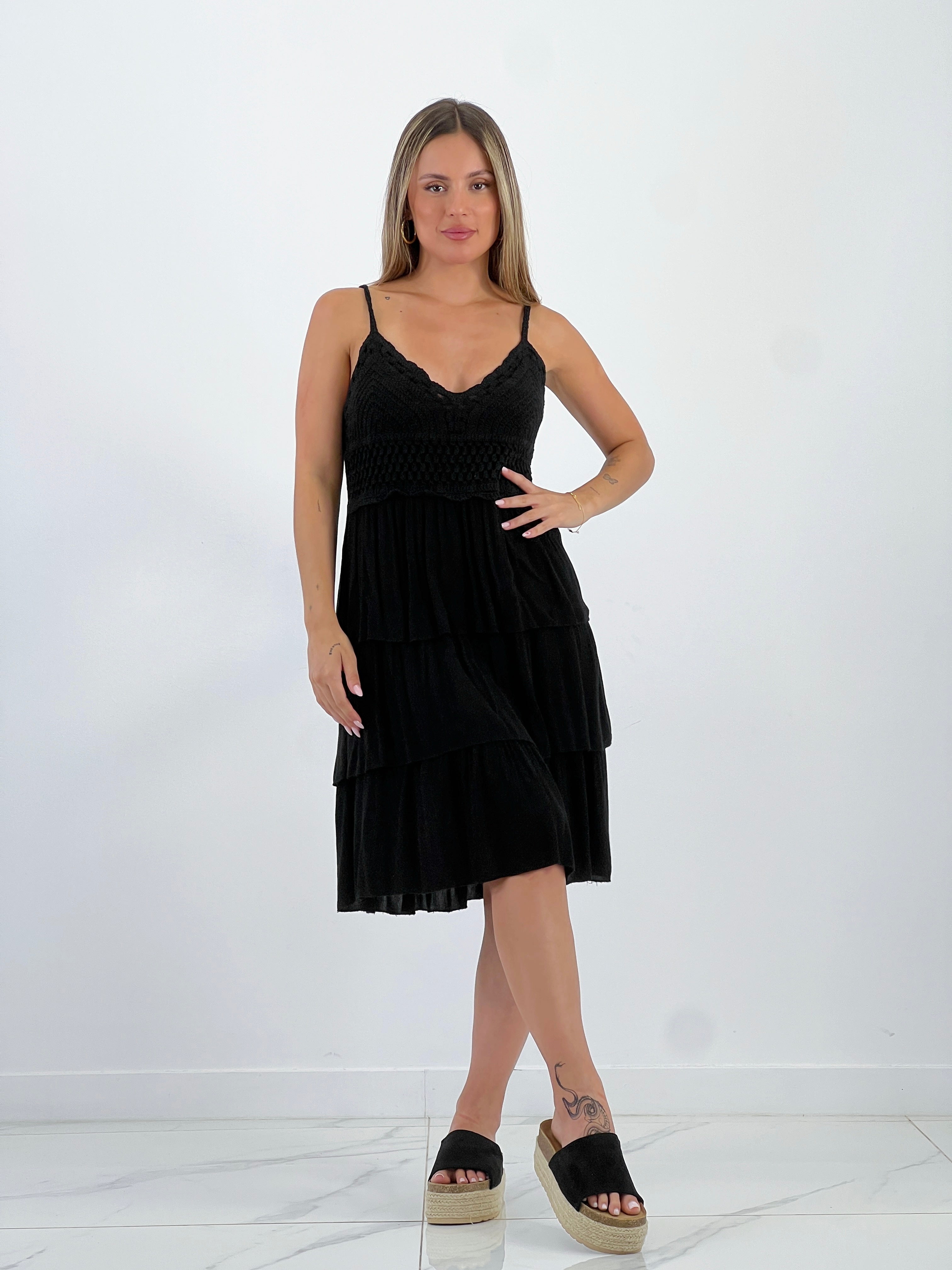 Vestido crochet volantes - Zebra&Maduixa®