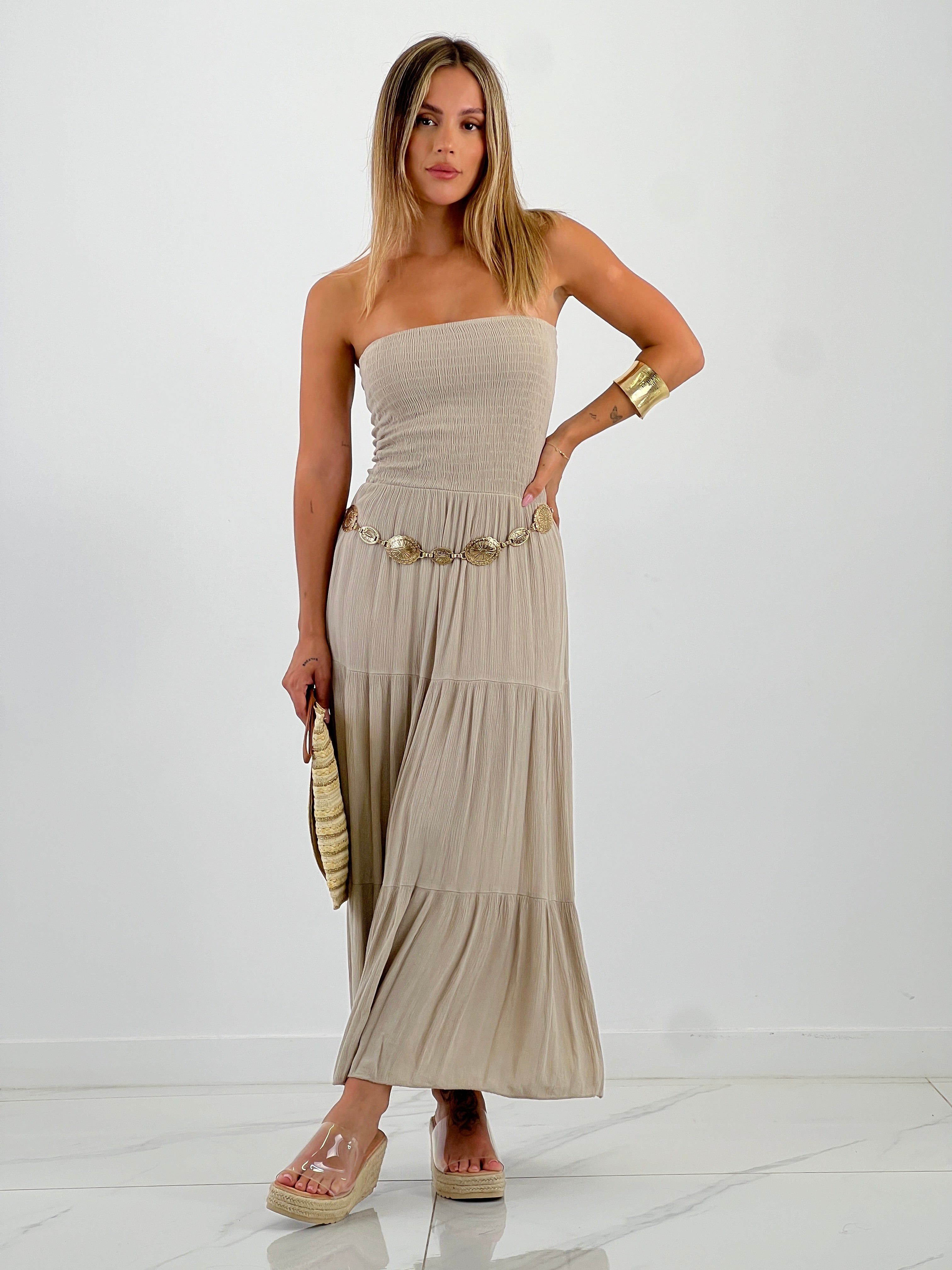 Vestido goma palabra de honor - Zebra&Maduixa®