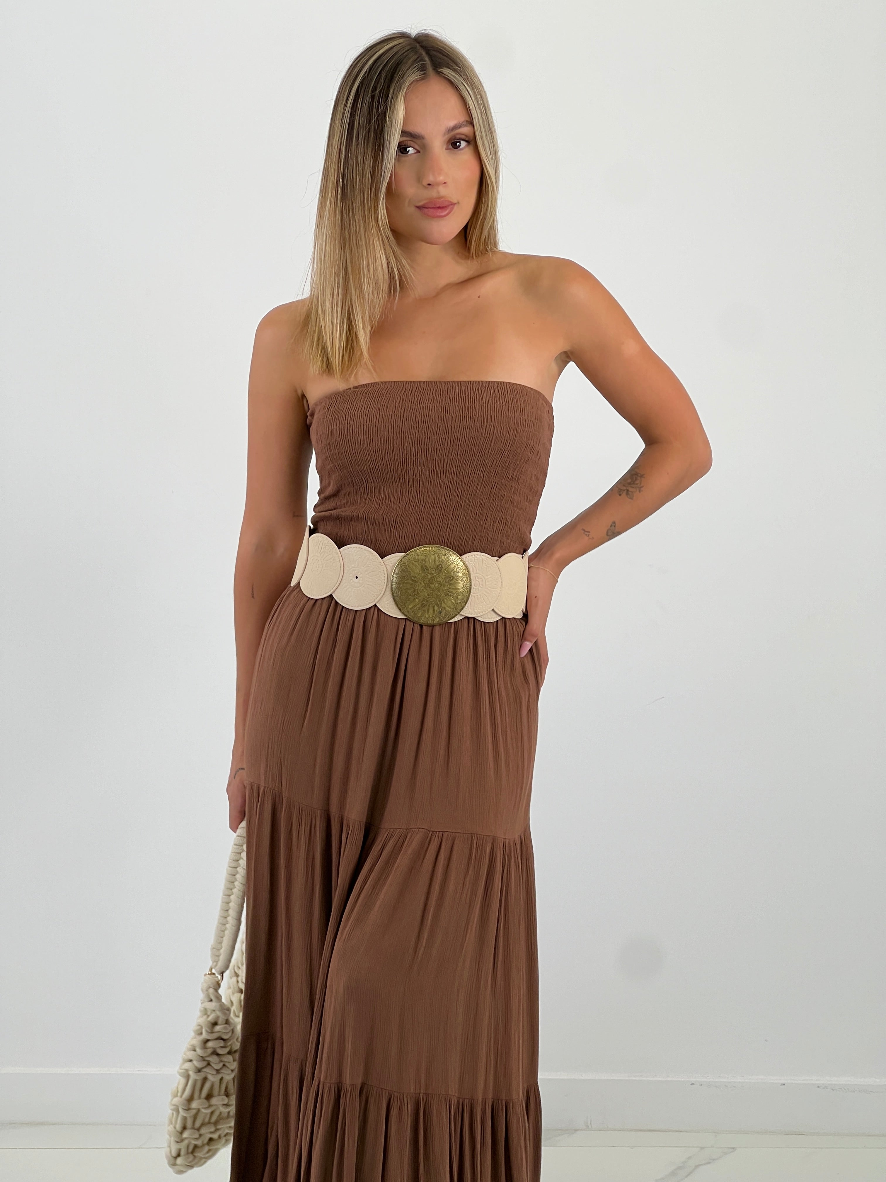 Vestido goma palabra de honor - Zebra&Maduixa®