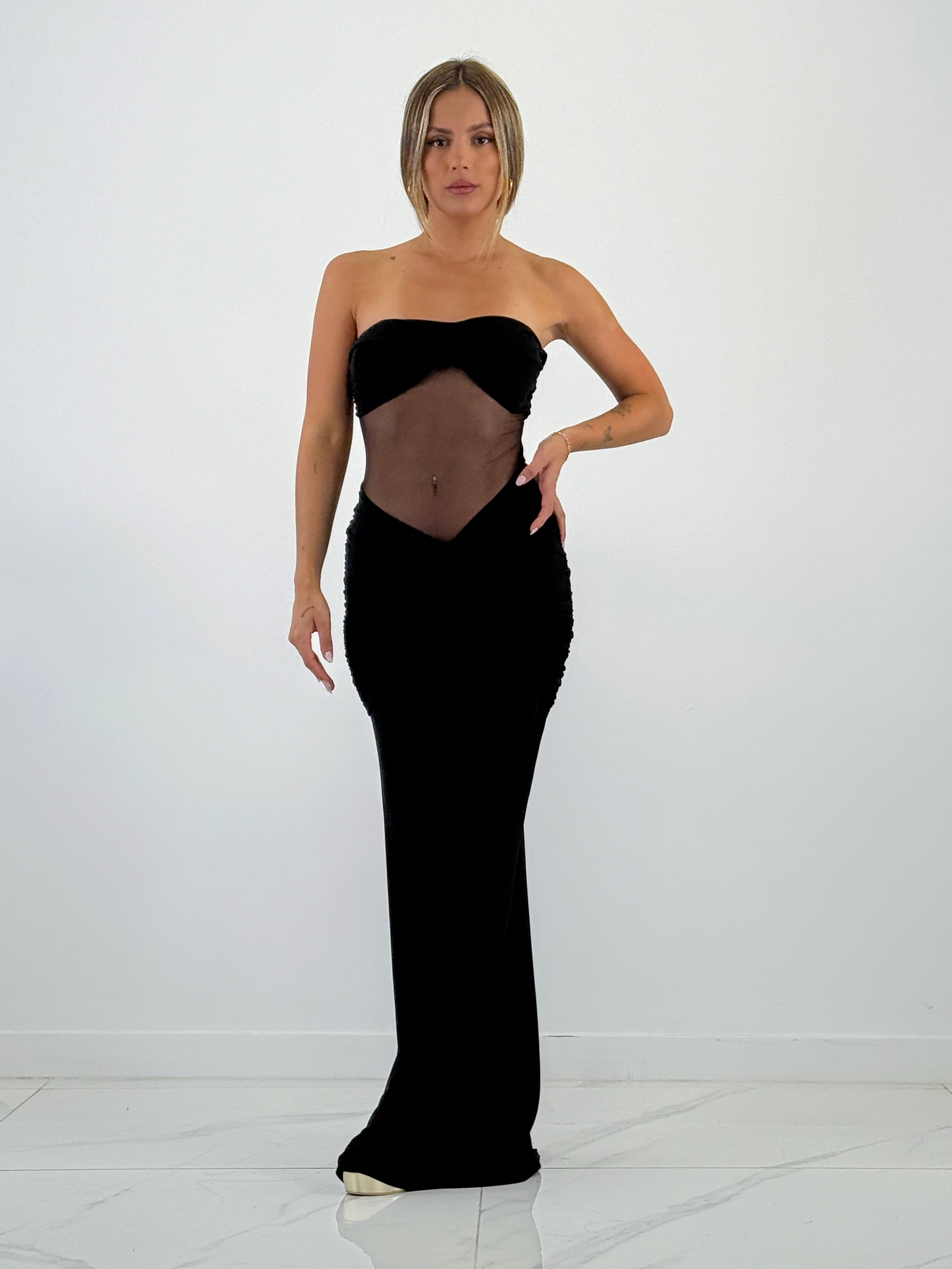 Vestido nudo transparencia - Zebra&Maduixa®