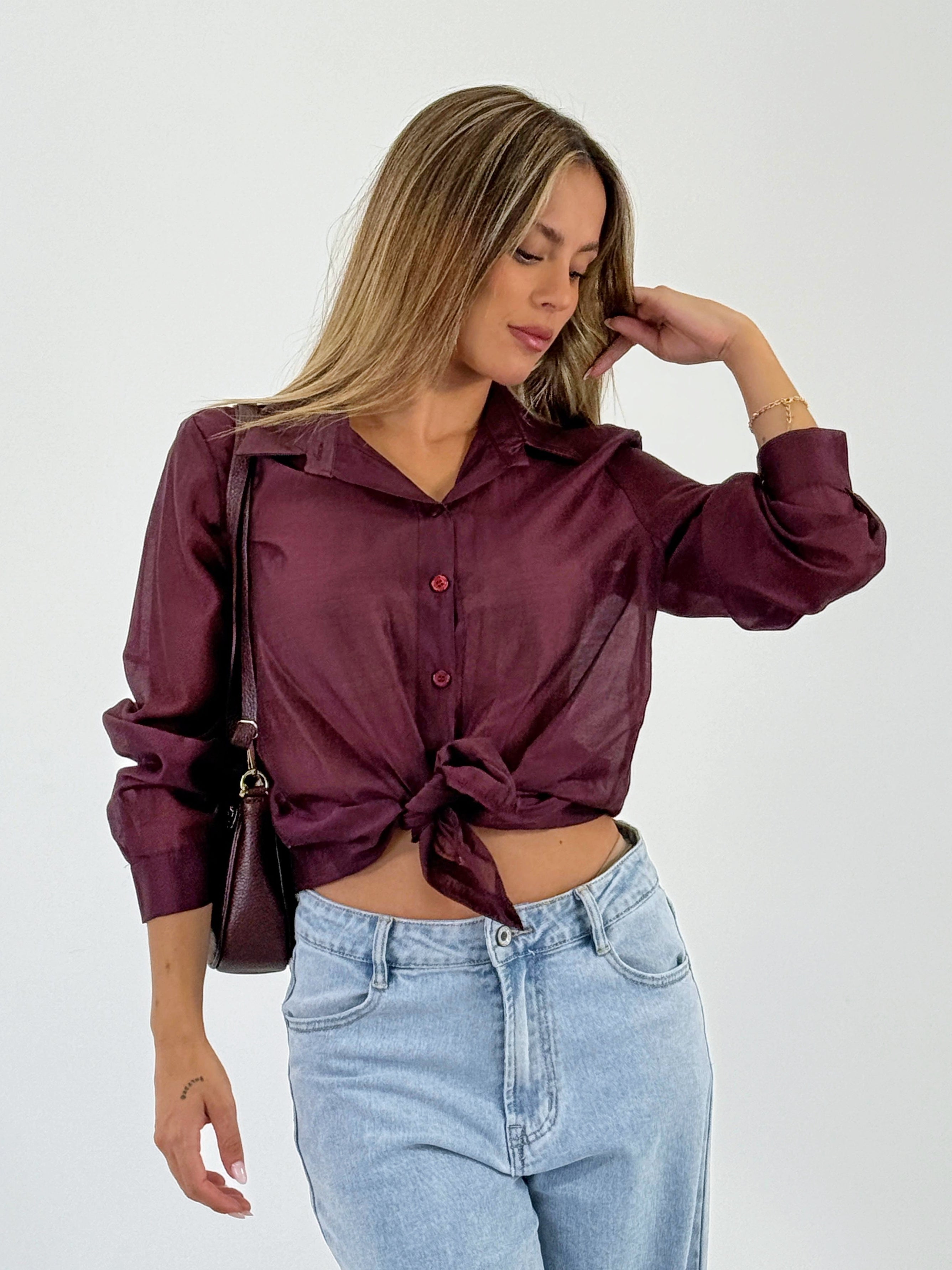 Blusa transparencia nudo - Zebra&Maduixa®