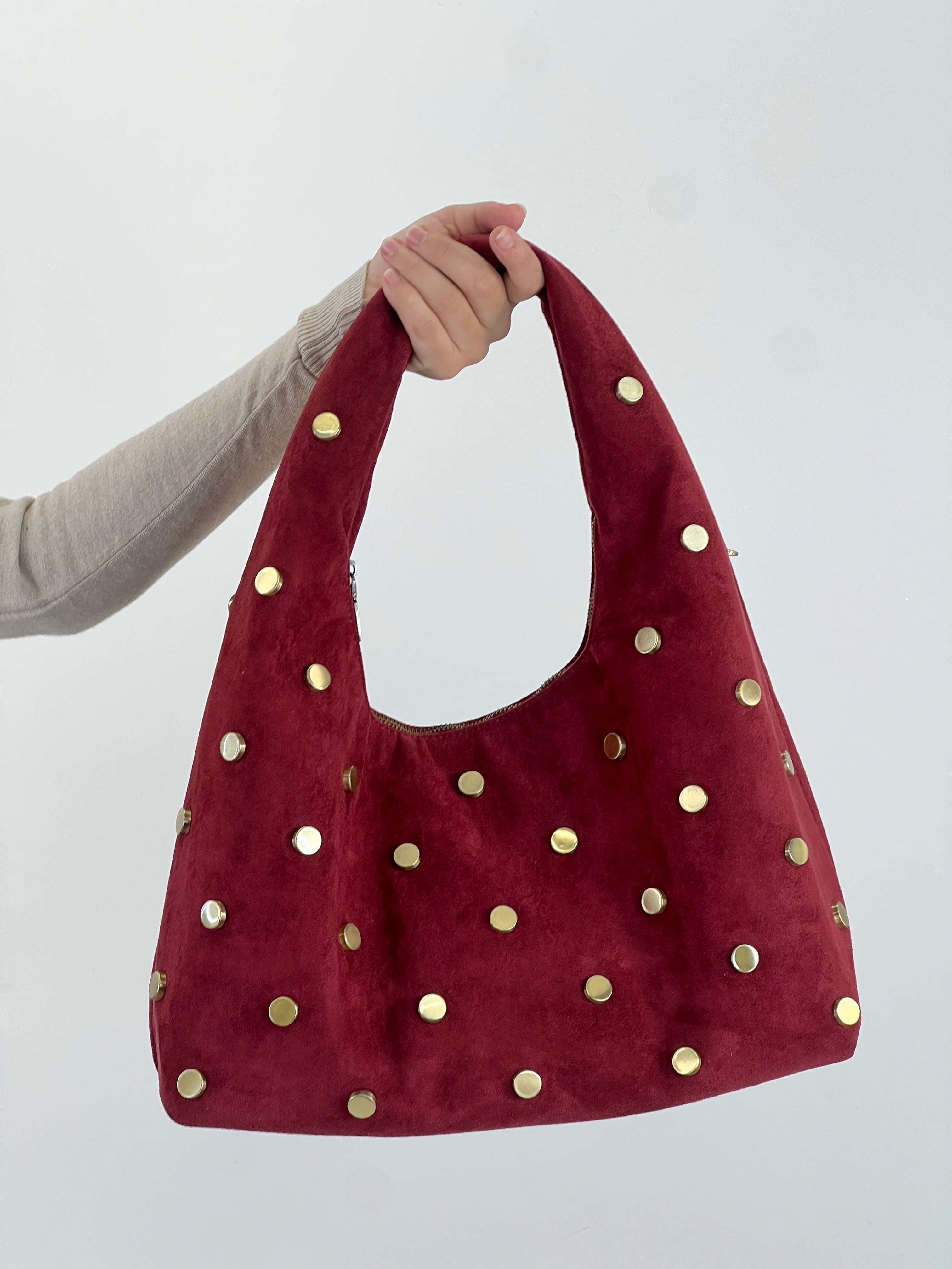 Bolso hobo tachas - Zebra&Maduixa®