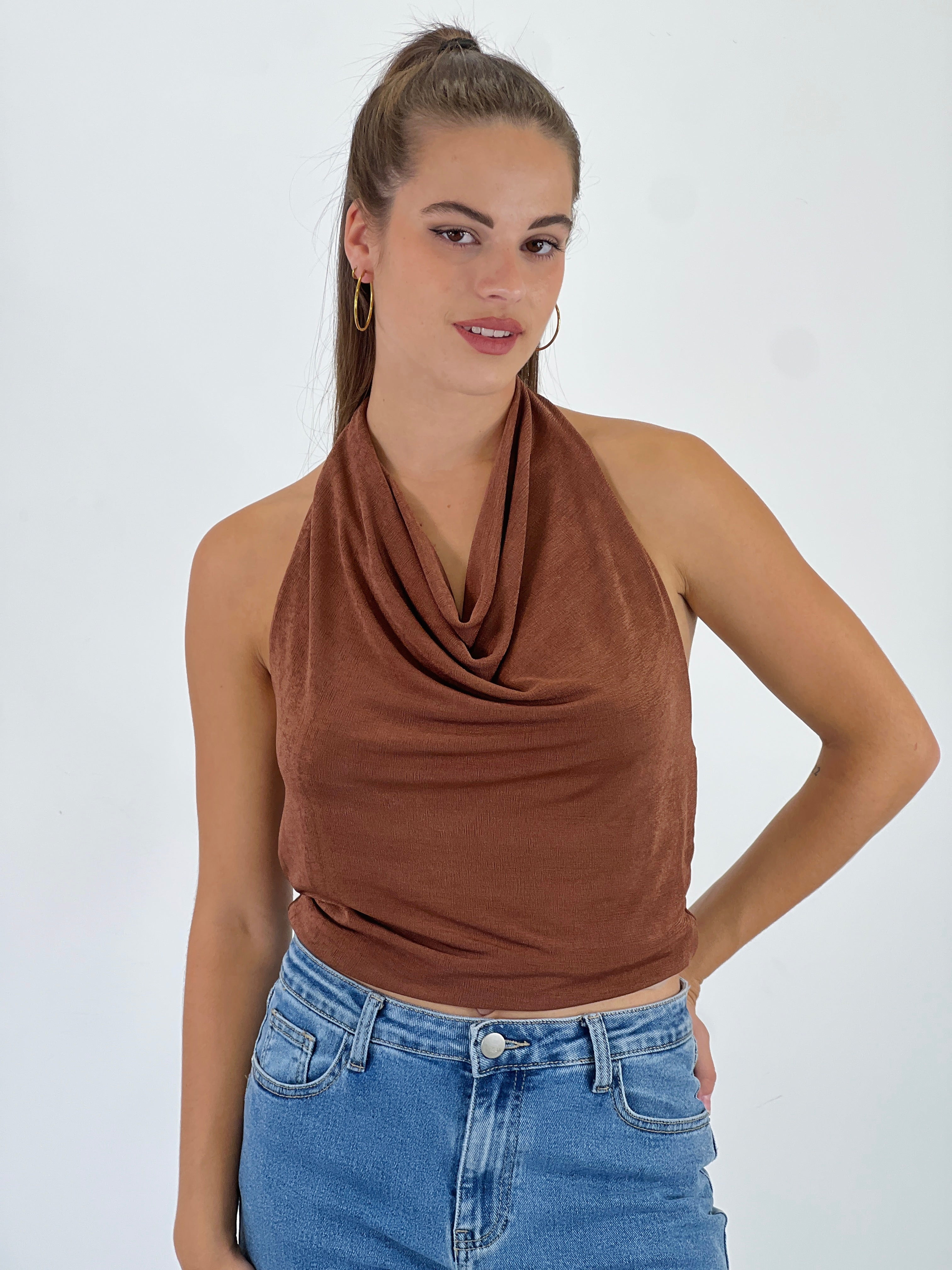 Top escote drapeado - Zebra&Maduixa®