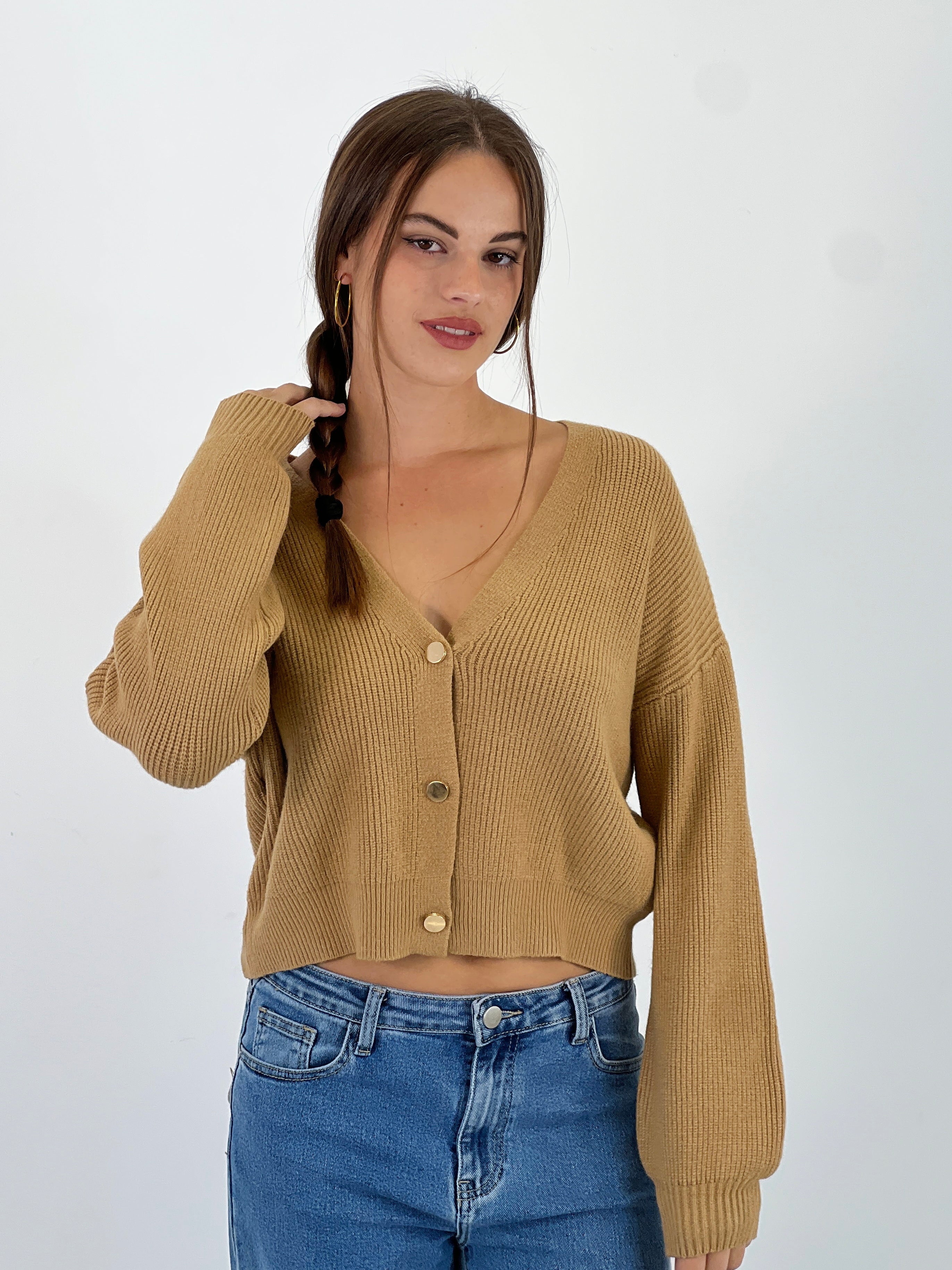 Chaqueta cropped punto - Zebra&Maduixa®