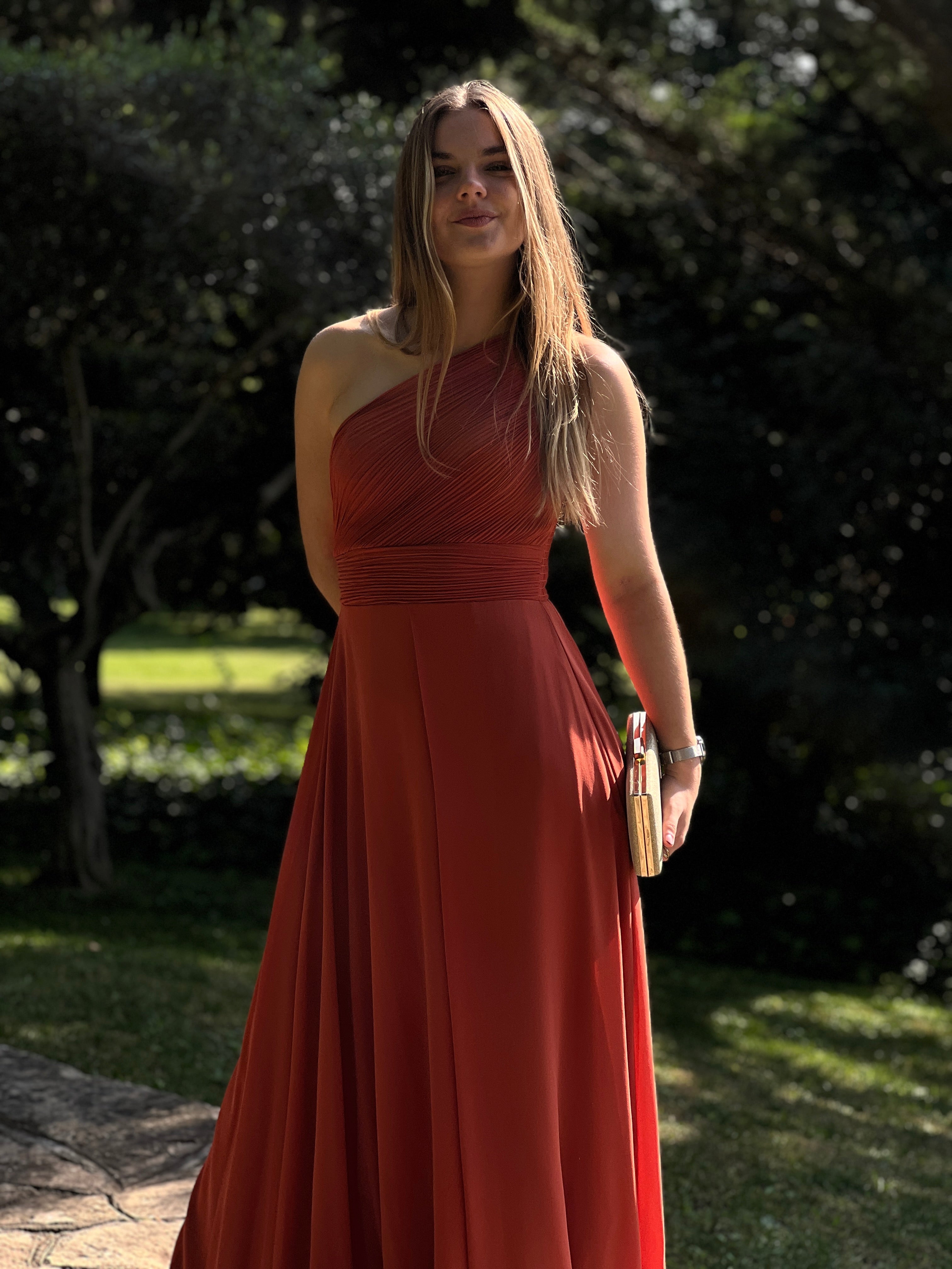 Vestido drapeado romano Julia - Zebra&Maduixa®