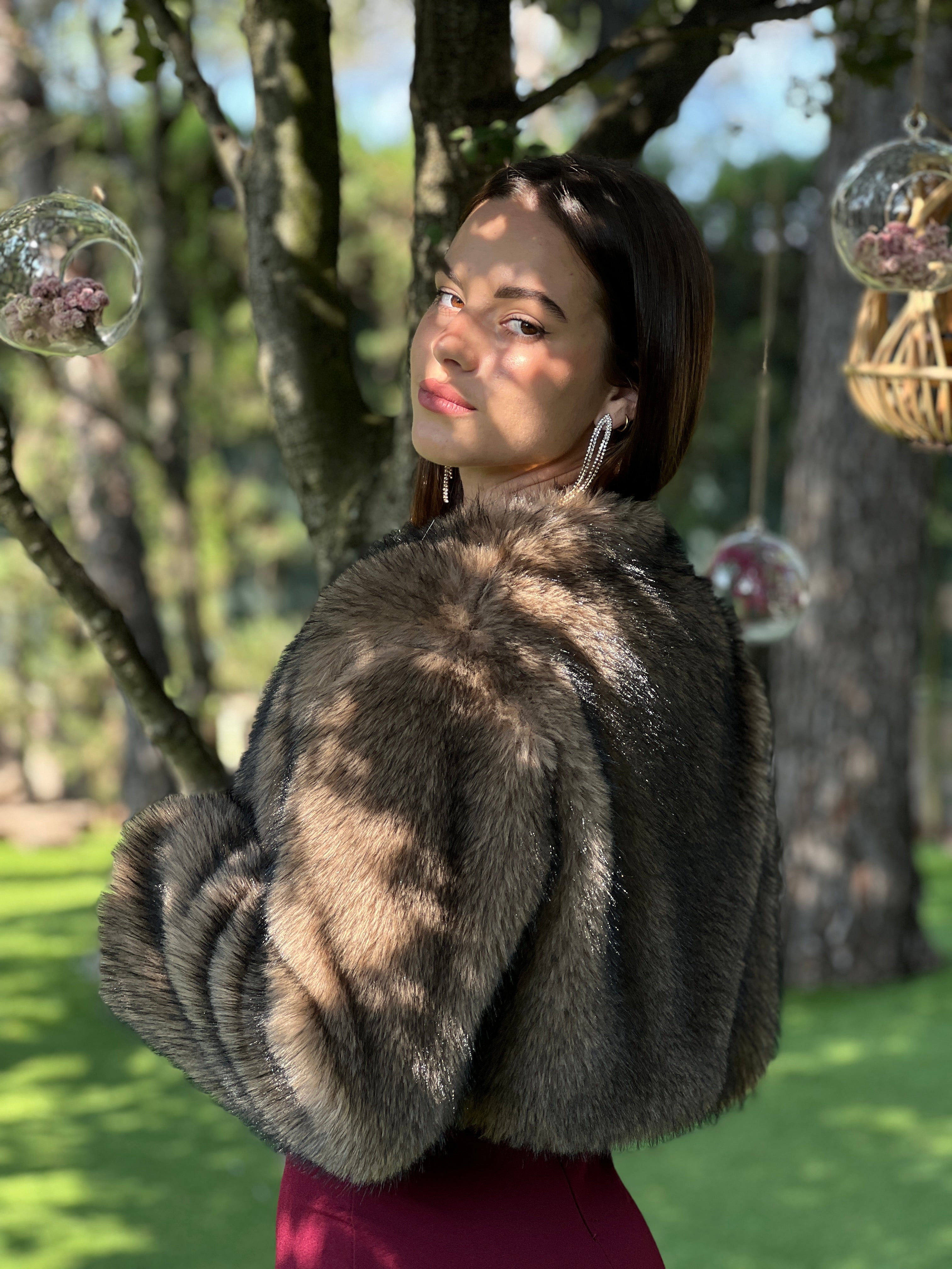 Chaqueta bolero pelo - Zebra&Maduixa®