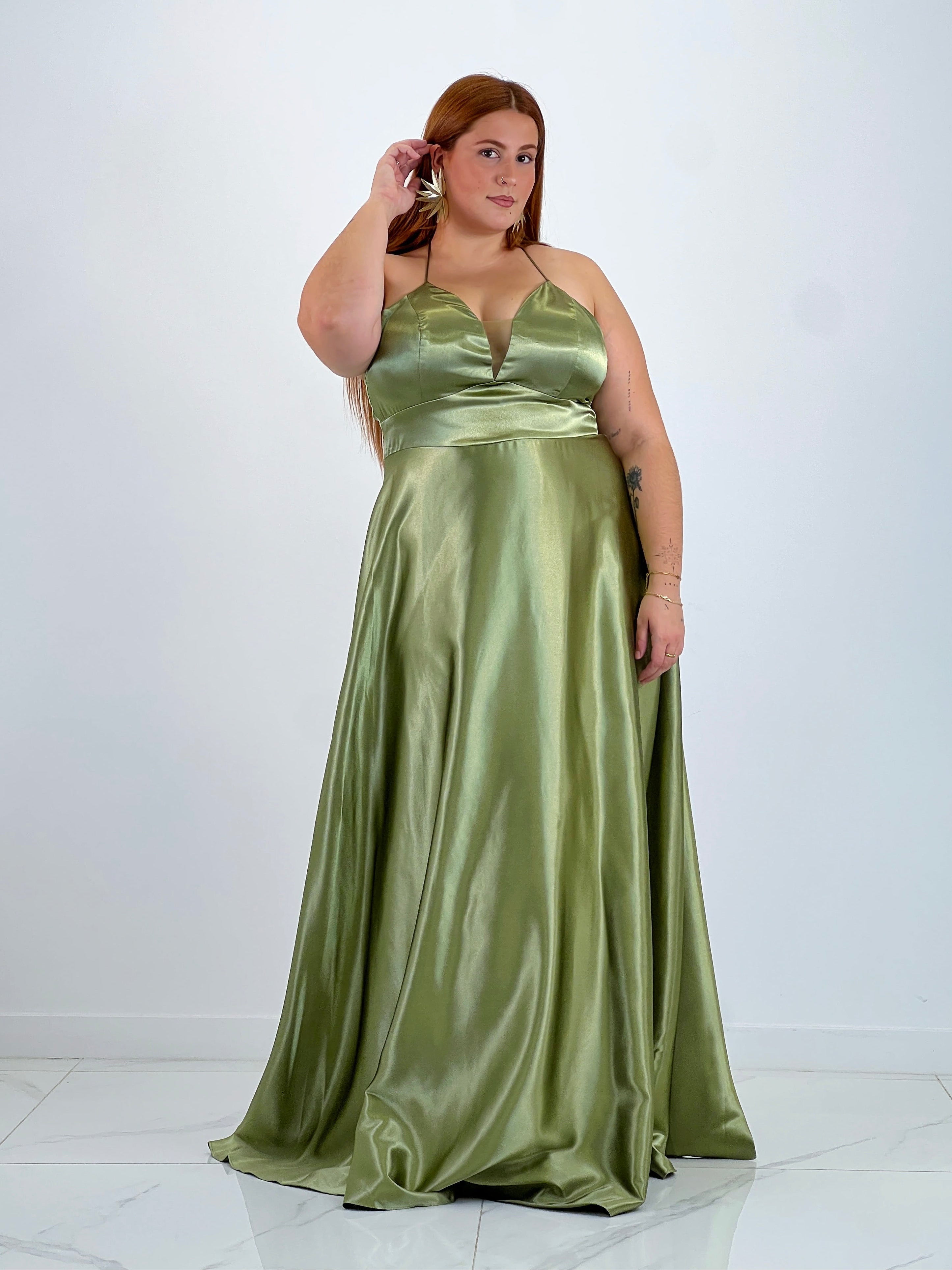 Vestido raso ceremonia Emma - Zebra&Maduixa®