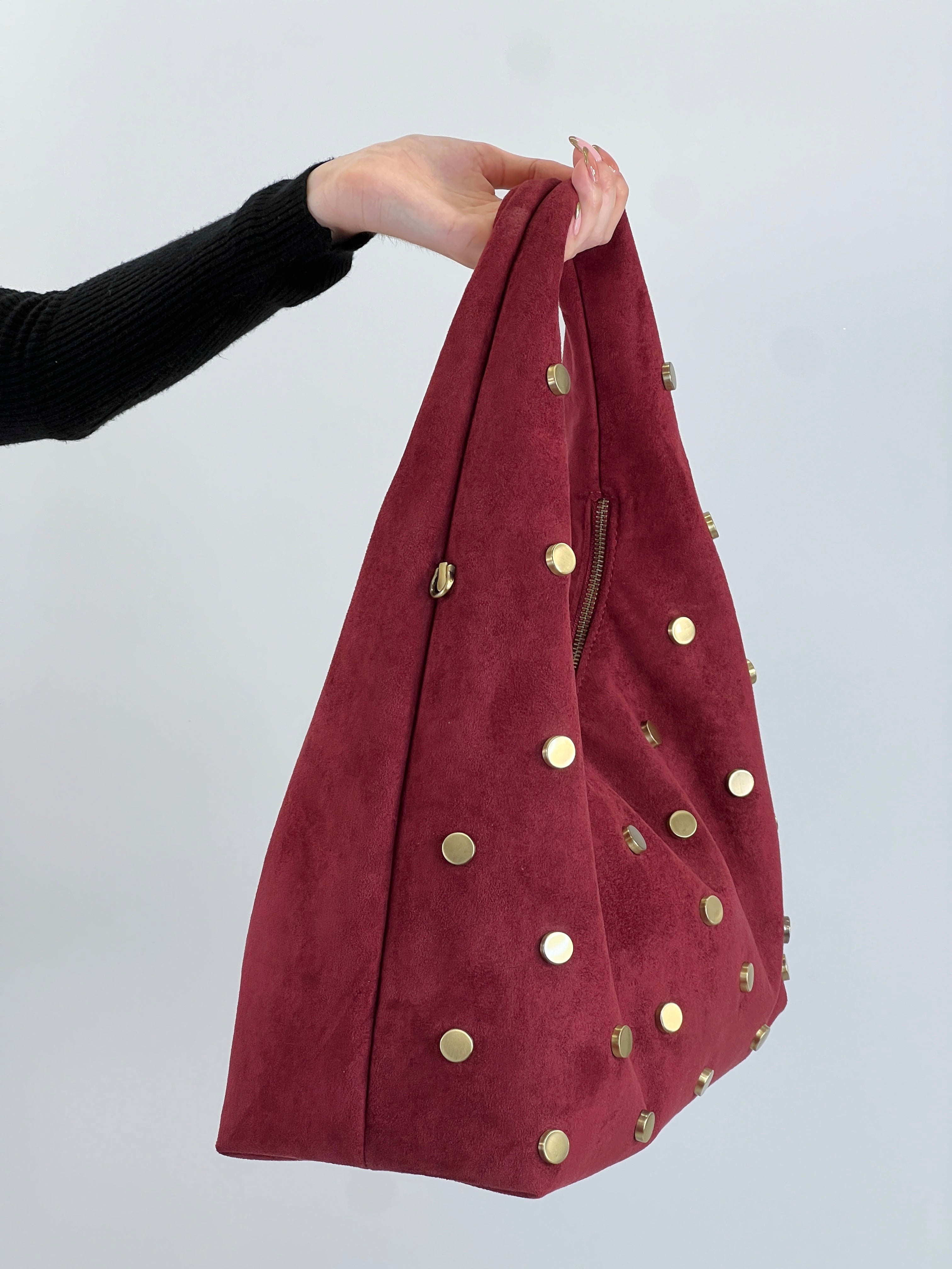 Bolso hobo tachas - Zebra&Maduixa®