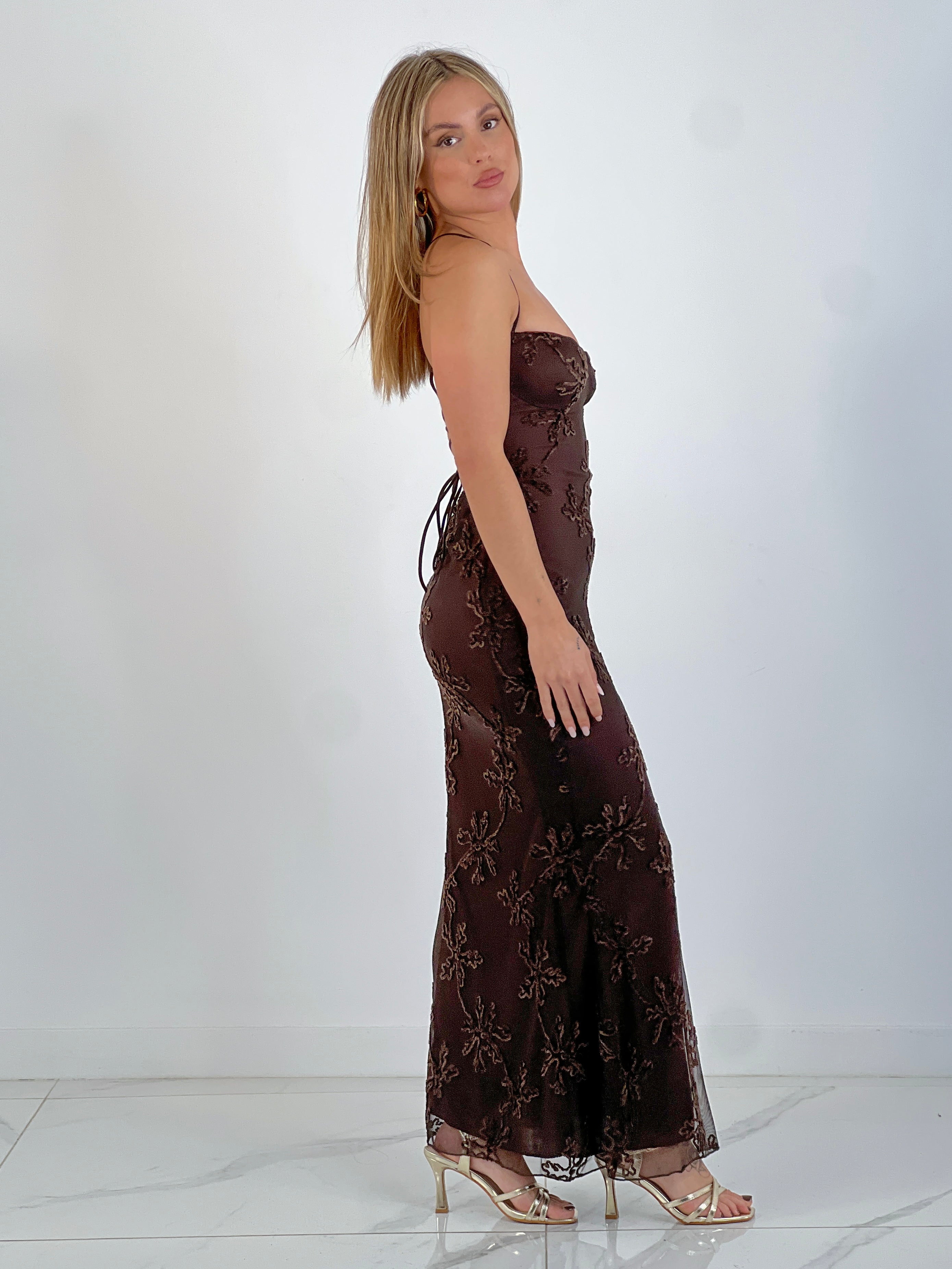 Vestido encaje terciopelo - Zebra&Maduixa®
