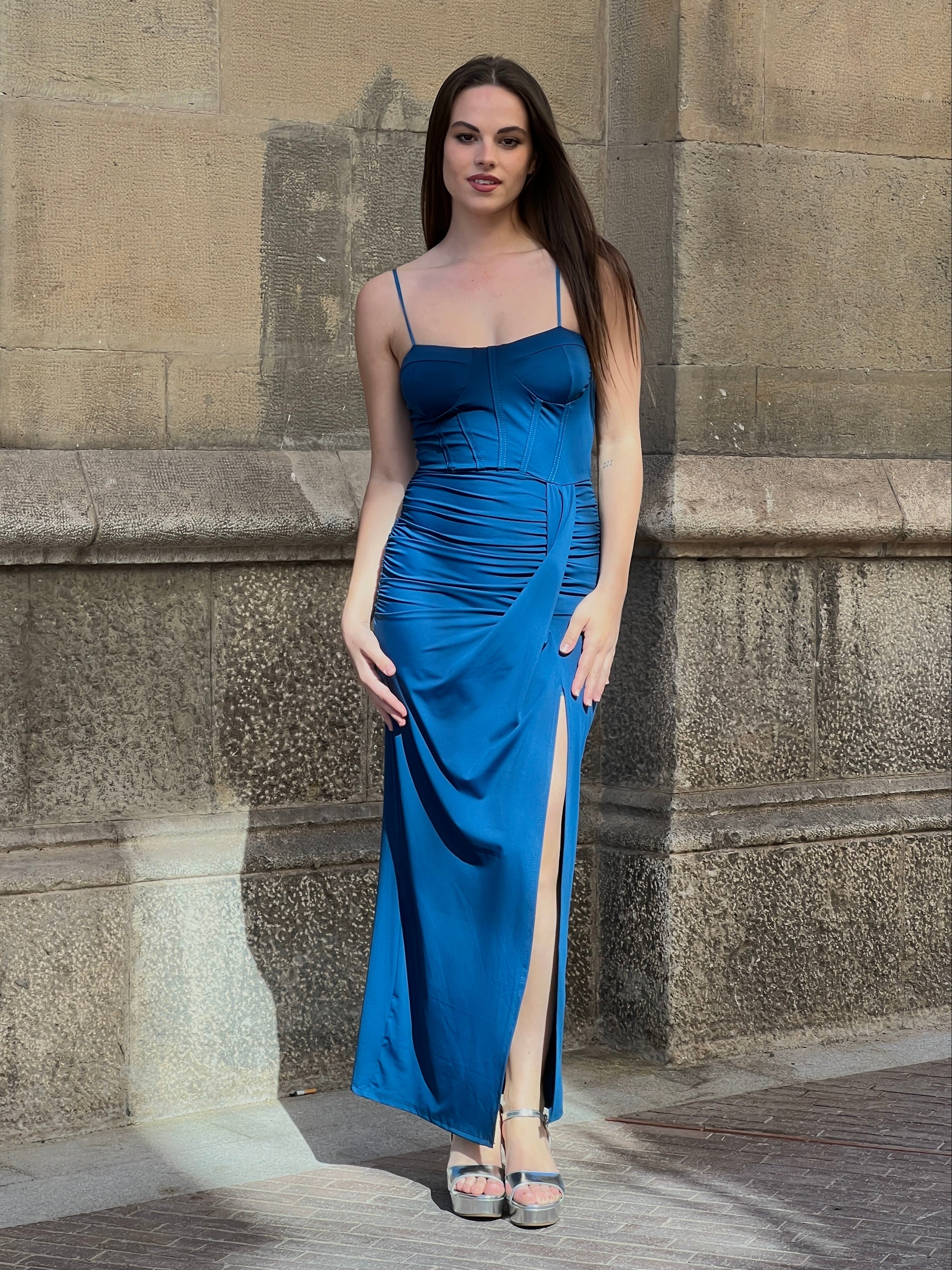Vestido midi corsé - Zebra&Maduixa®