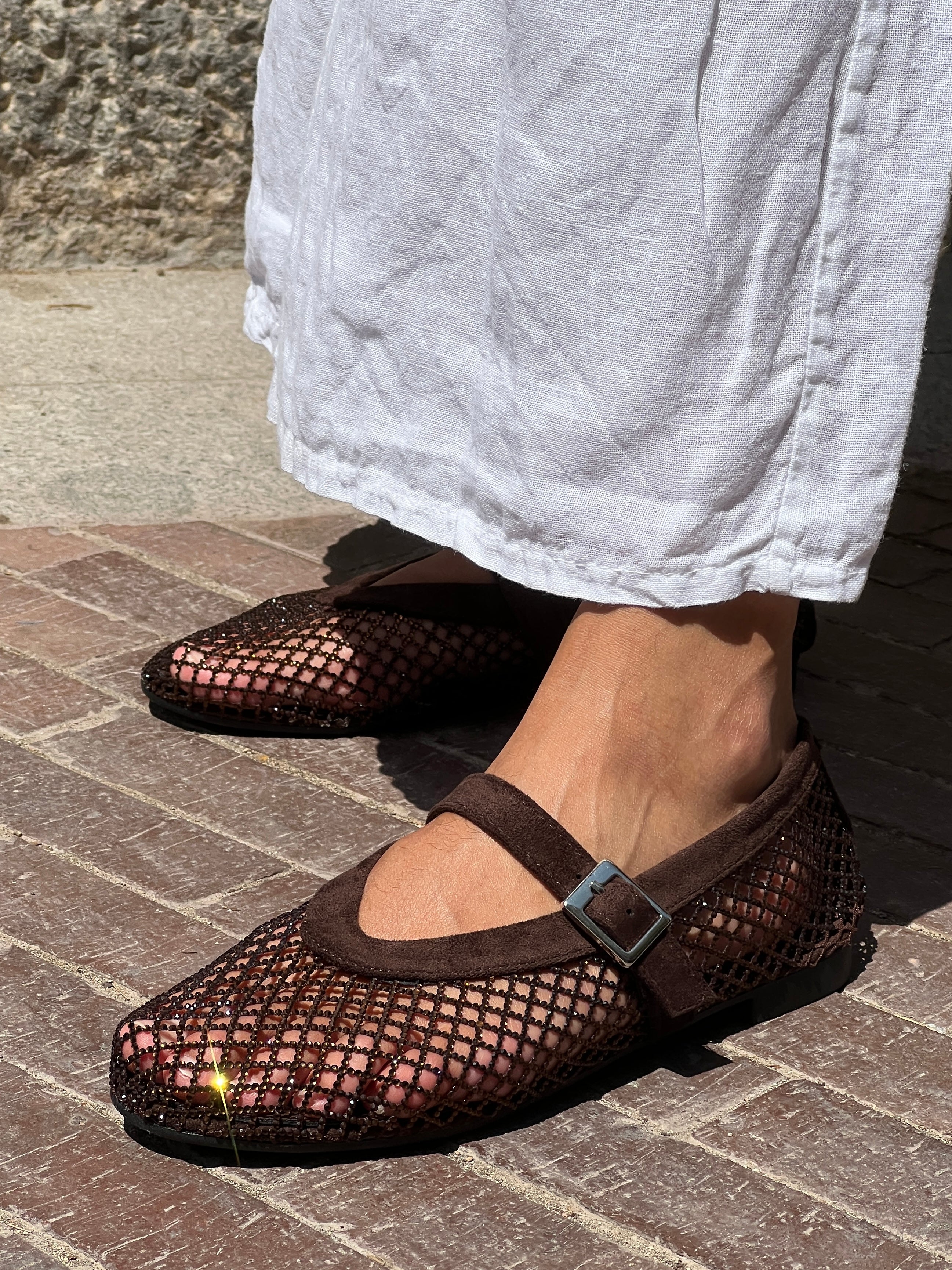 Ballerine con rete