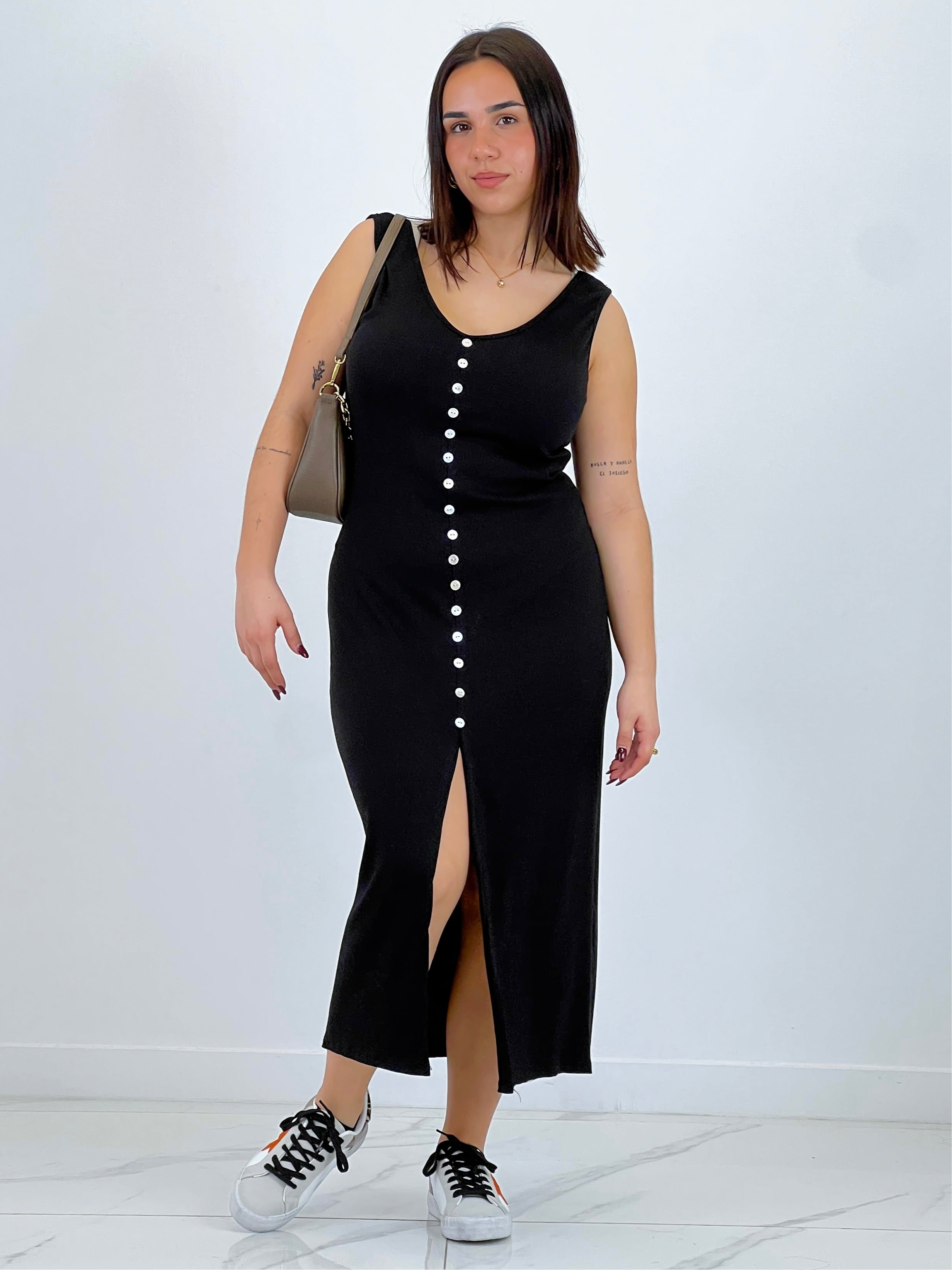 Vestido canalé botones - Zebra&Maduixa®