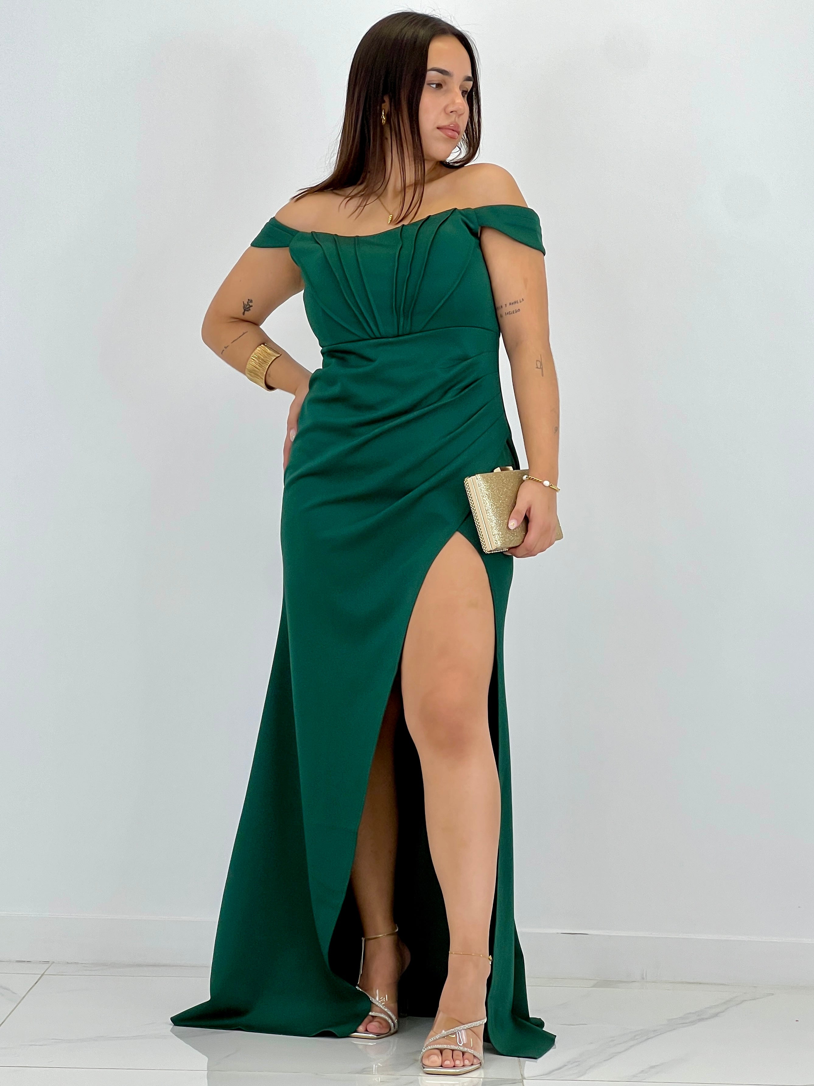 Vestido palabra de honor Selene - Zebra&Maduixa®