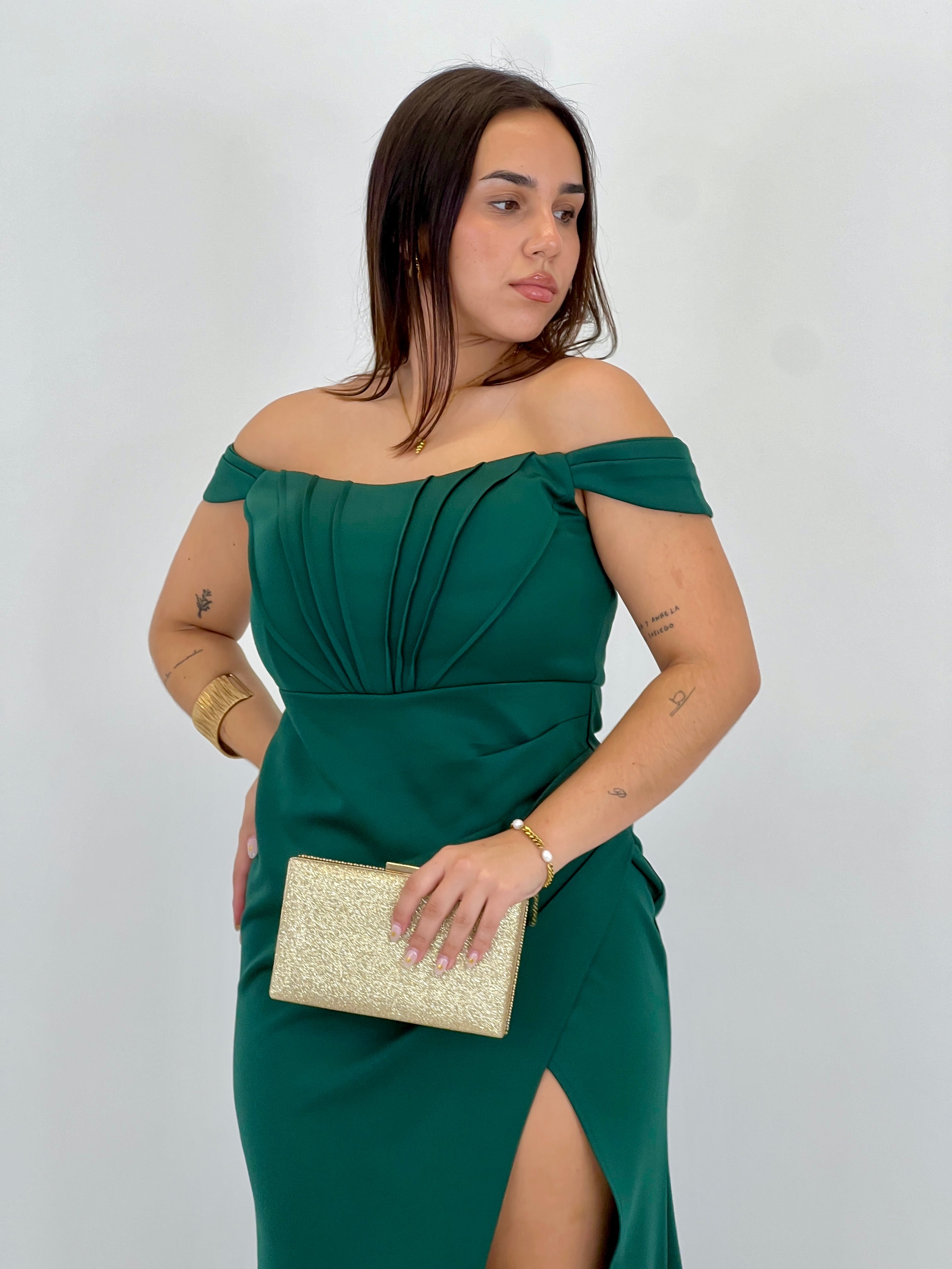 Vestido palabra de honor Selene - Zebra&Maduixa®