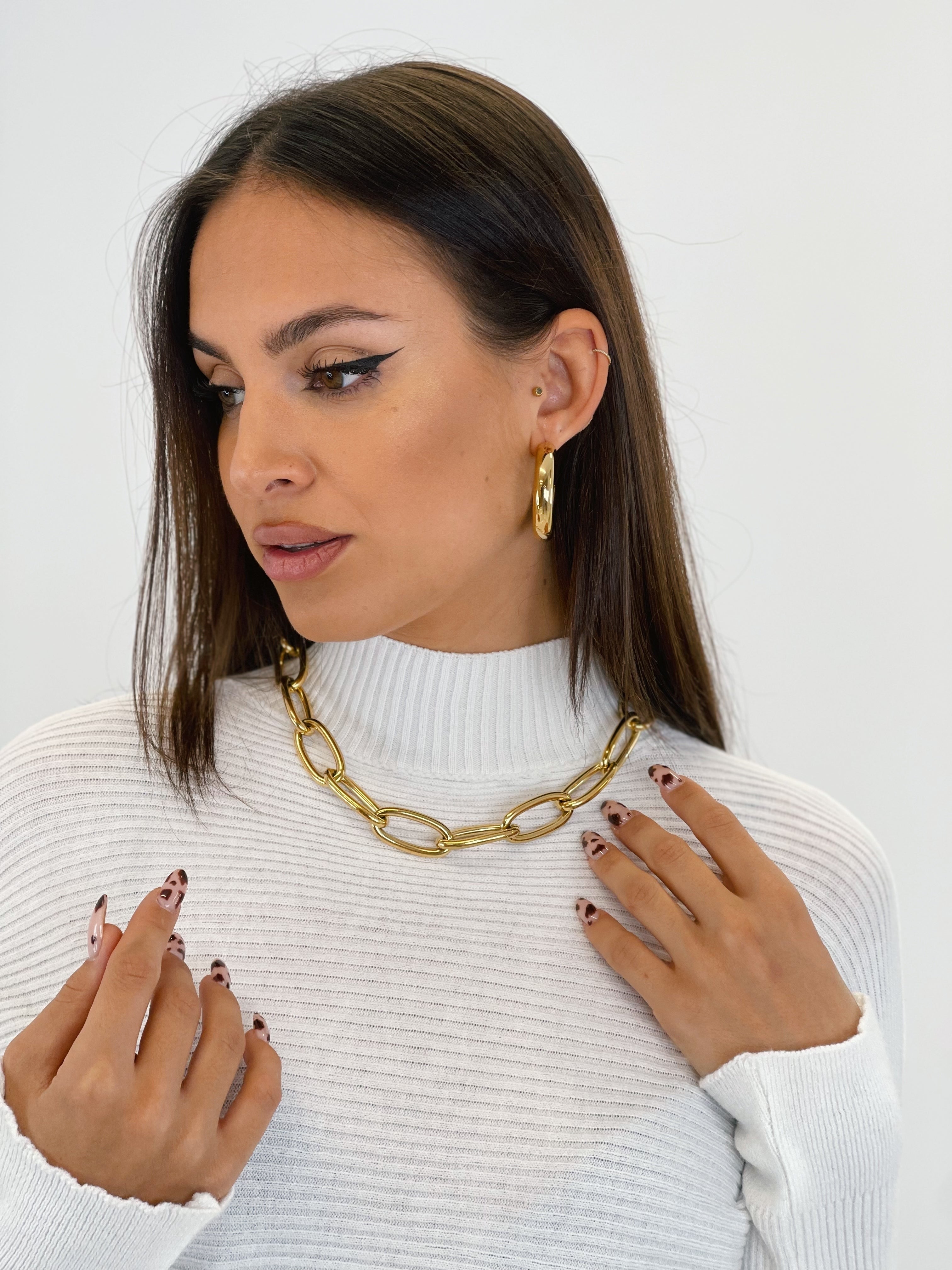 Pendientes aros medianos - Zebra&Maduixa®