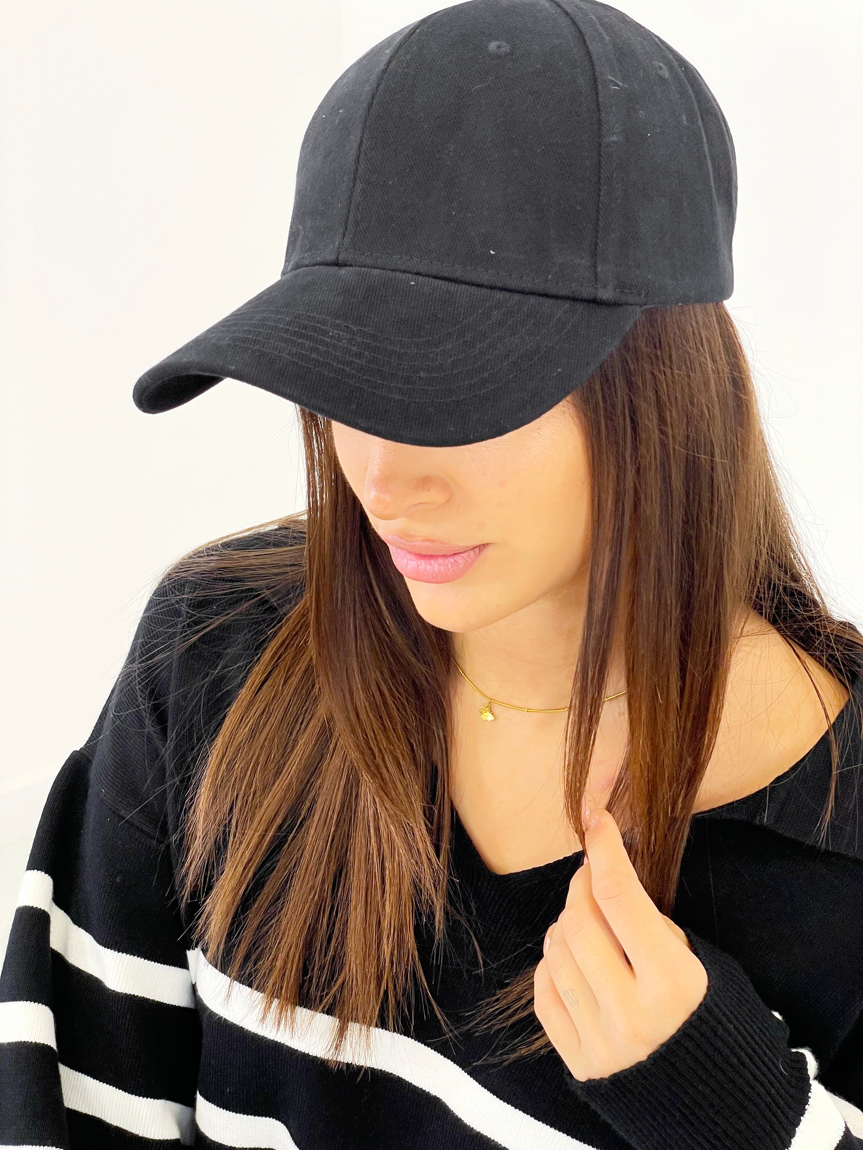 Casquette en toile basique