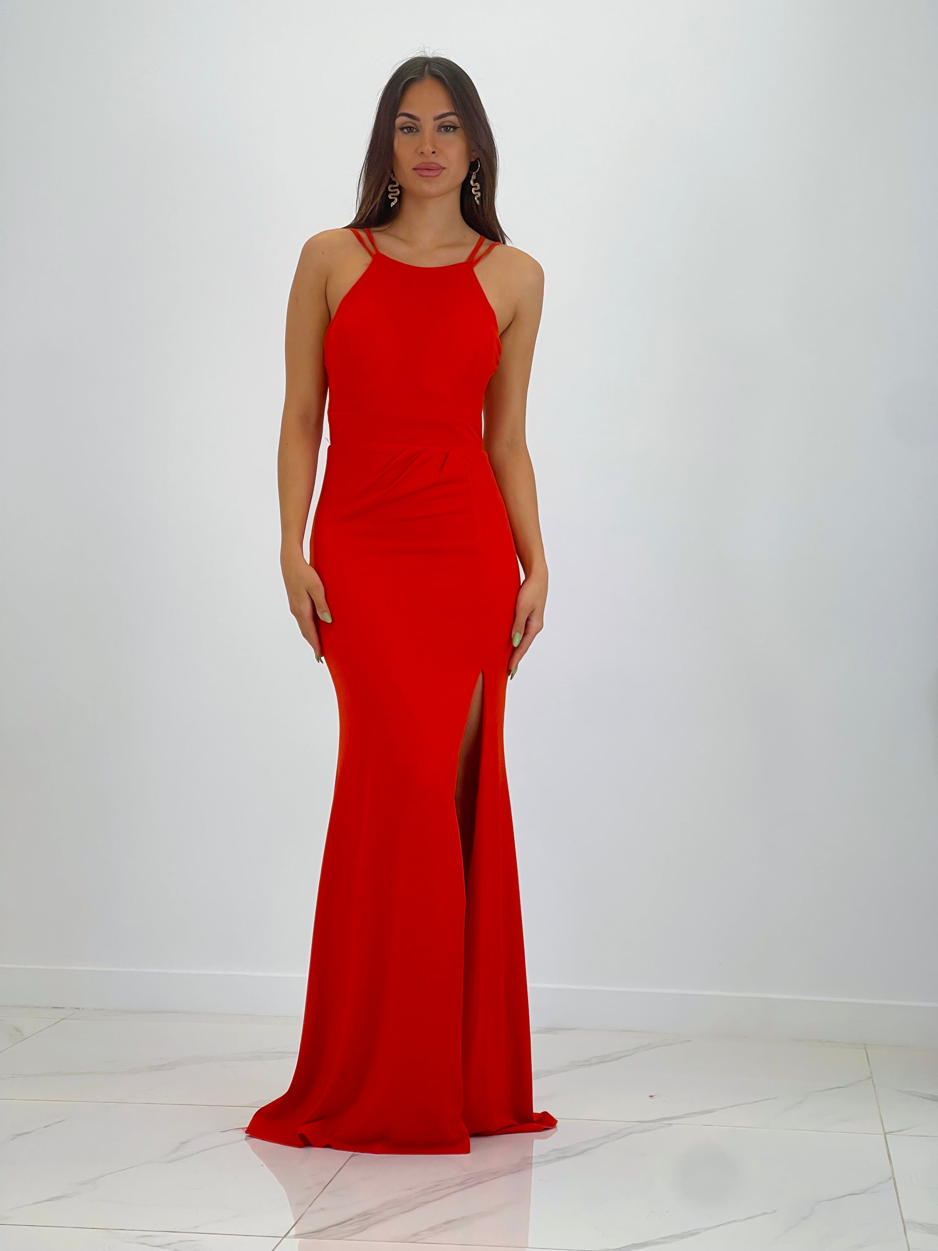 Robe dos nu de cérémonie Dionisia