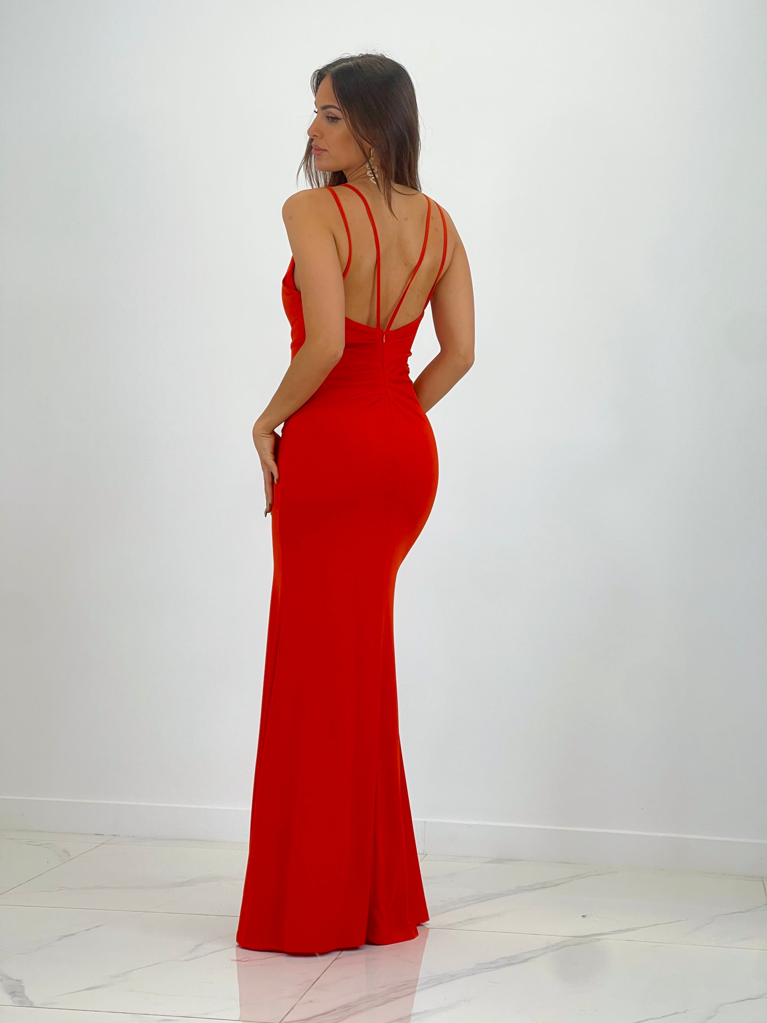 Robe dos nu de cérémonie Dionisia