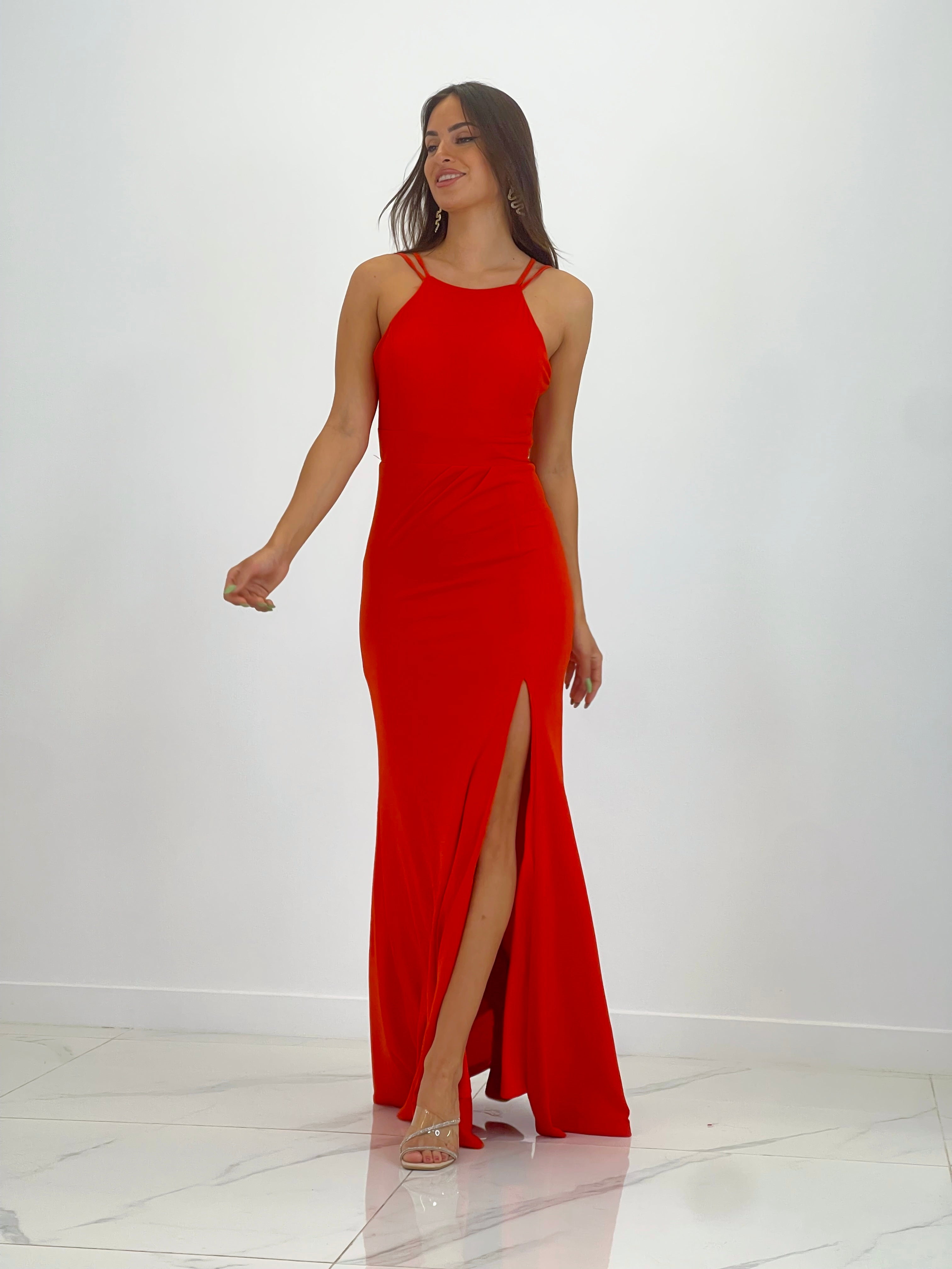 Robe dos nu de cérémonie Dionisia