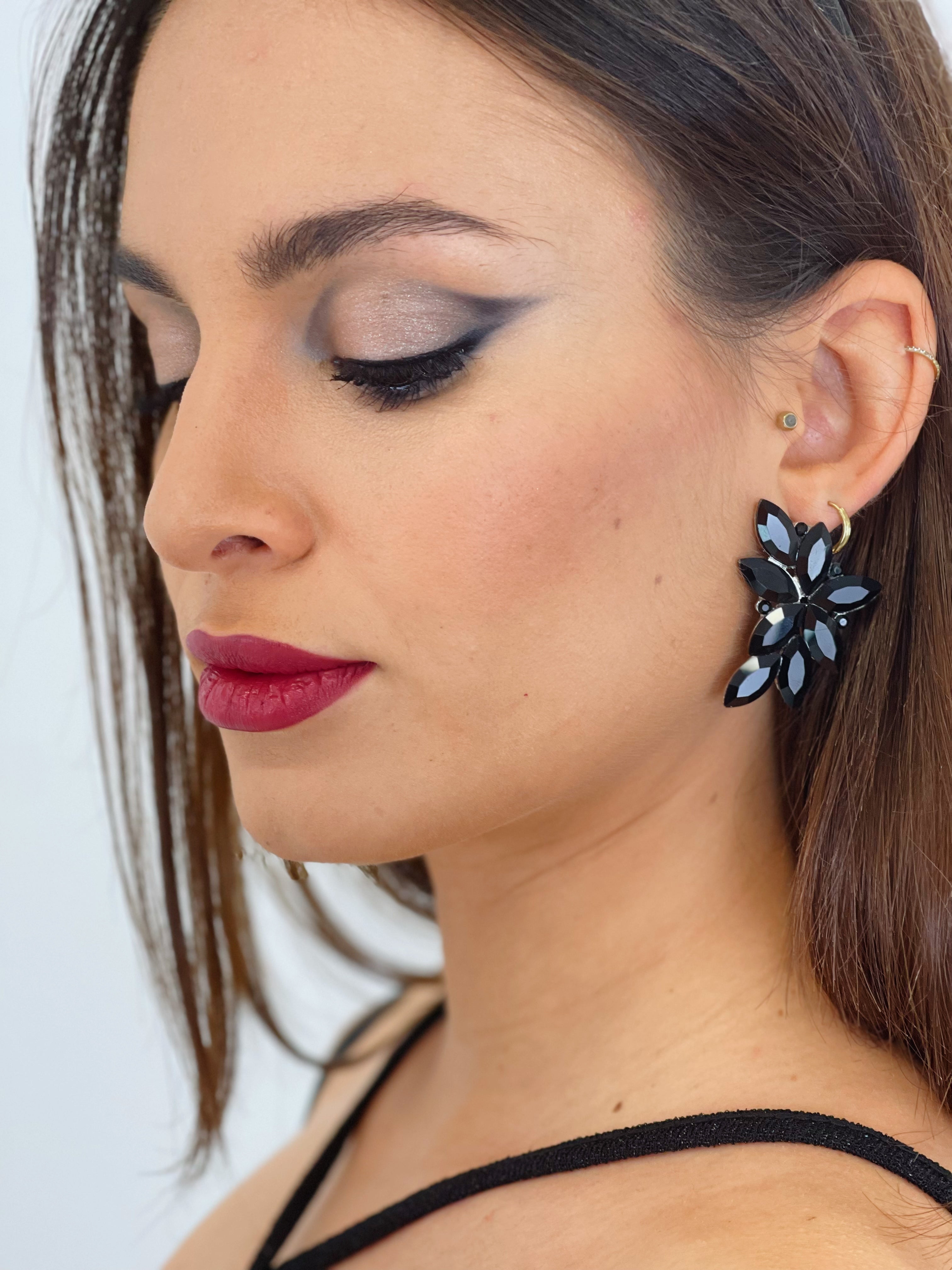 Boucle d'oreille cristal Escarcha