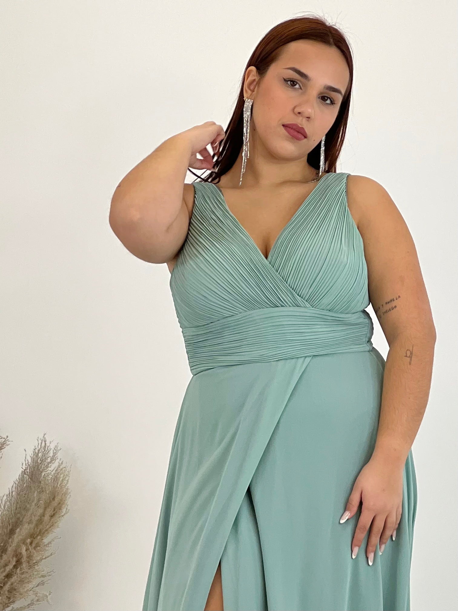 Vestido escote plisado Samantha - Zebra&Maduixa®