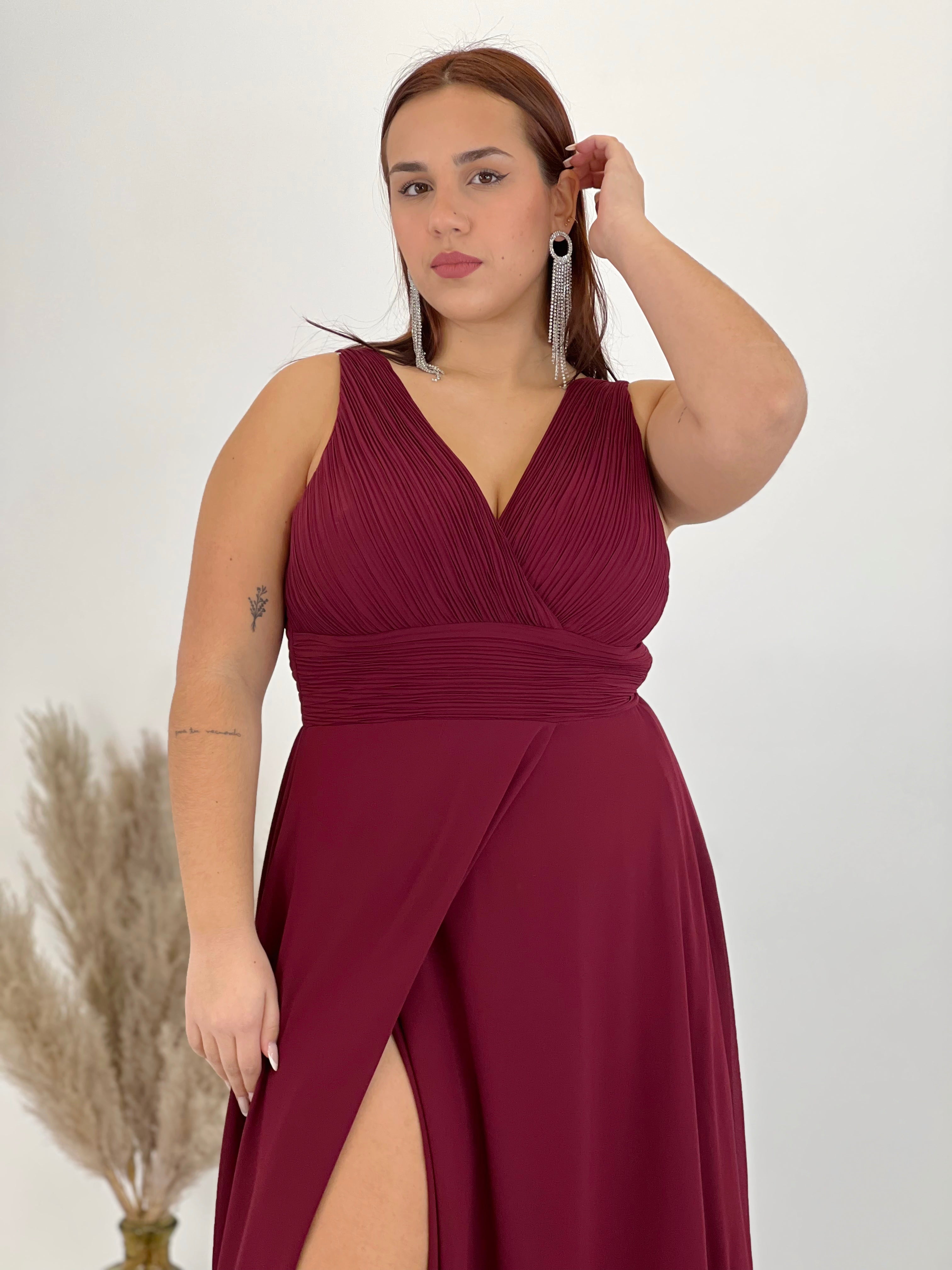 Vestido escote plisado Samantha - Zebra&Maduixa®